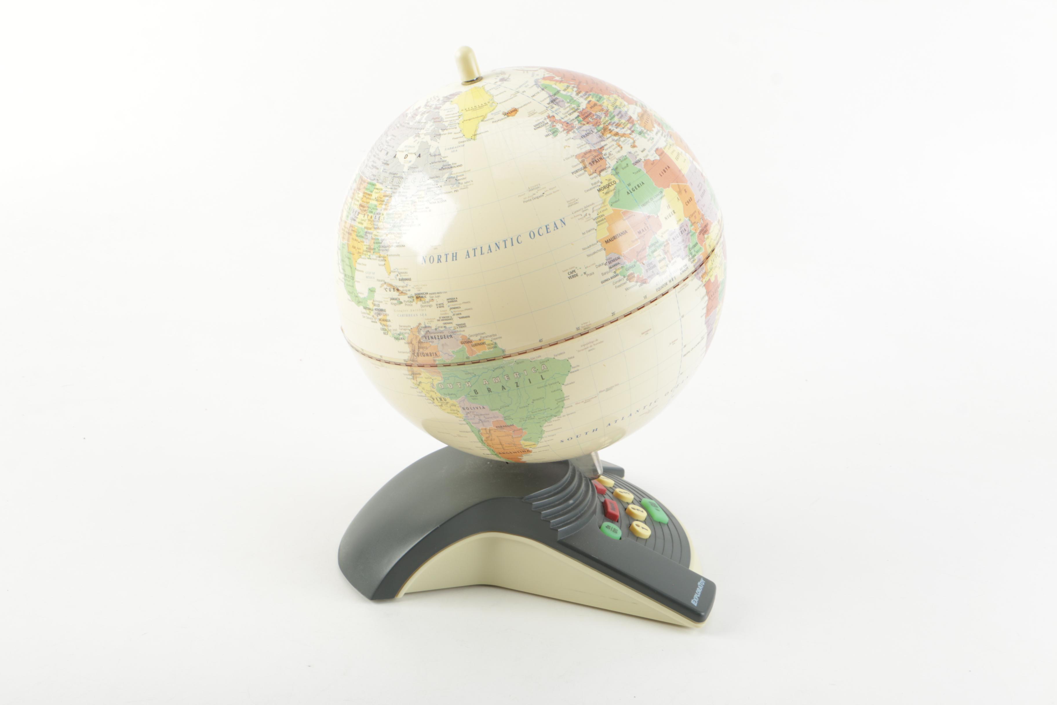 Exploratoy Globe and Desktop Punching Bag