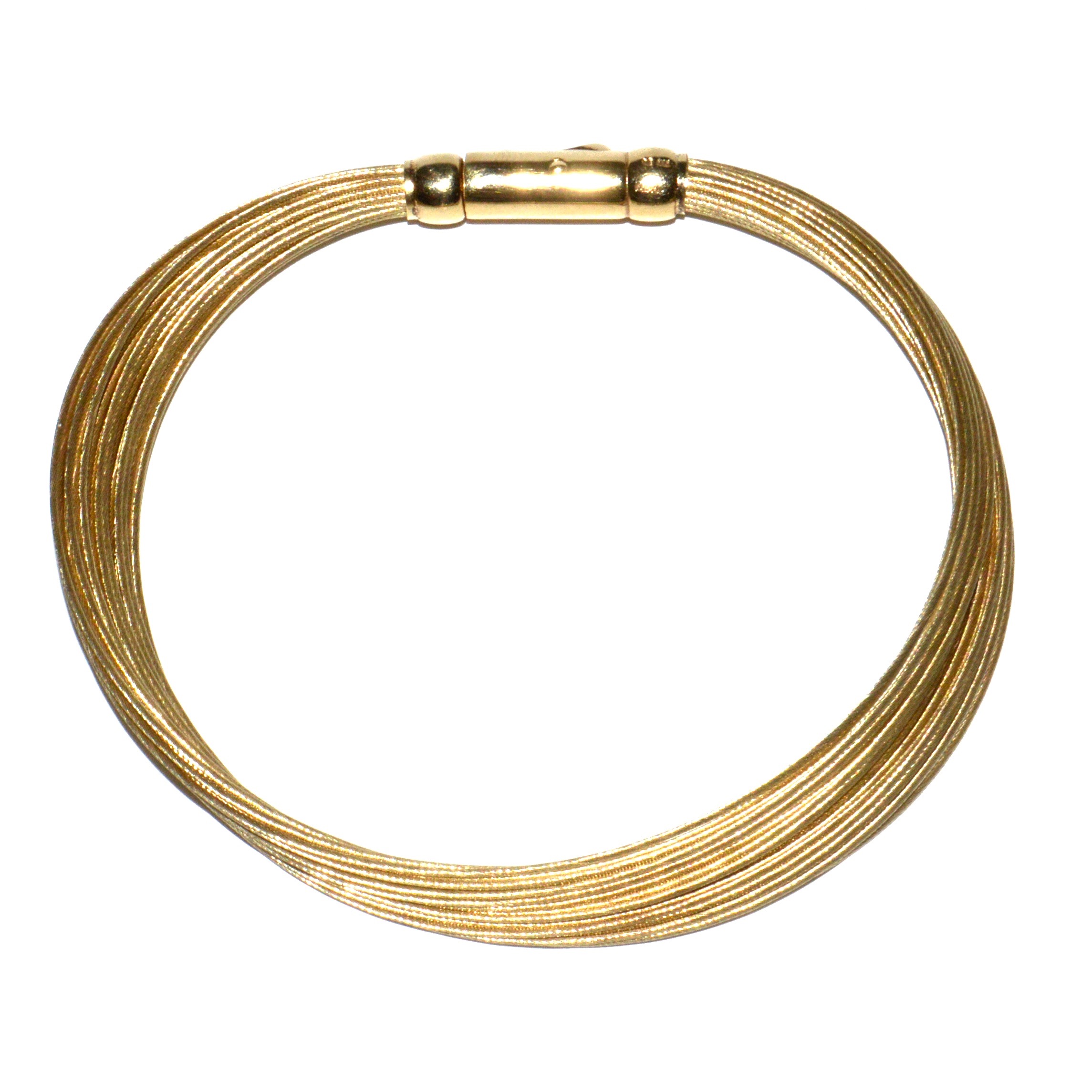 14K Yellow Gold Multi-Strand Bracelet