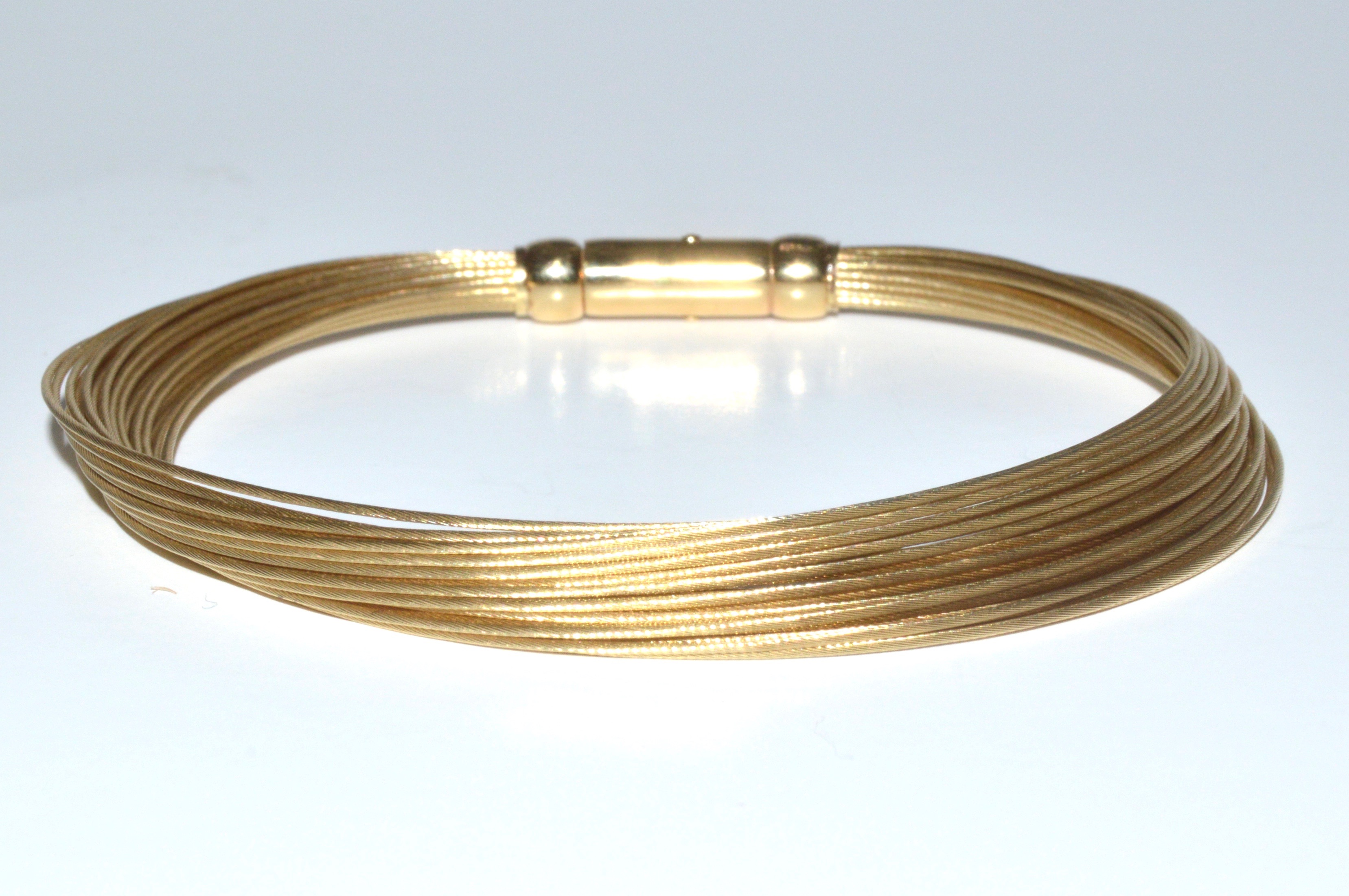 14K Yellow Gold Multi-Strand Bracelet