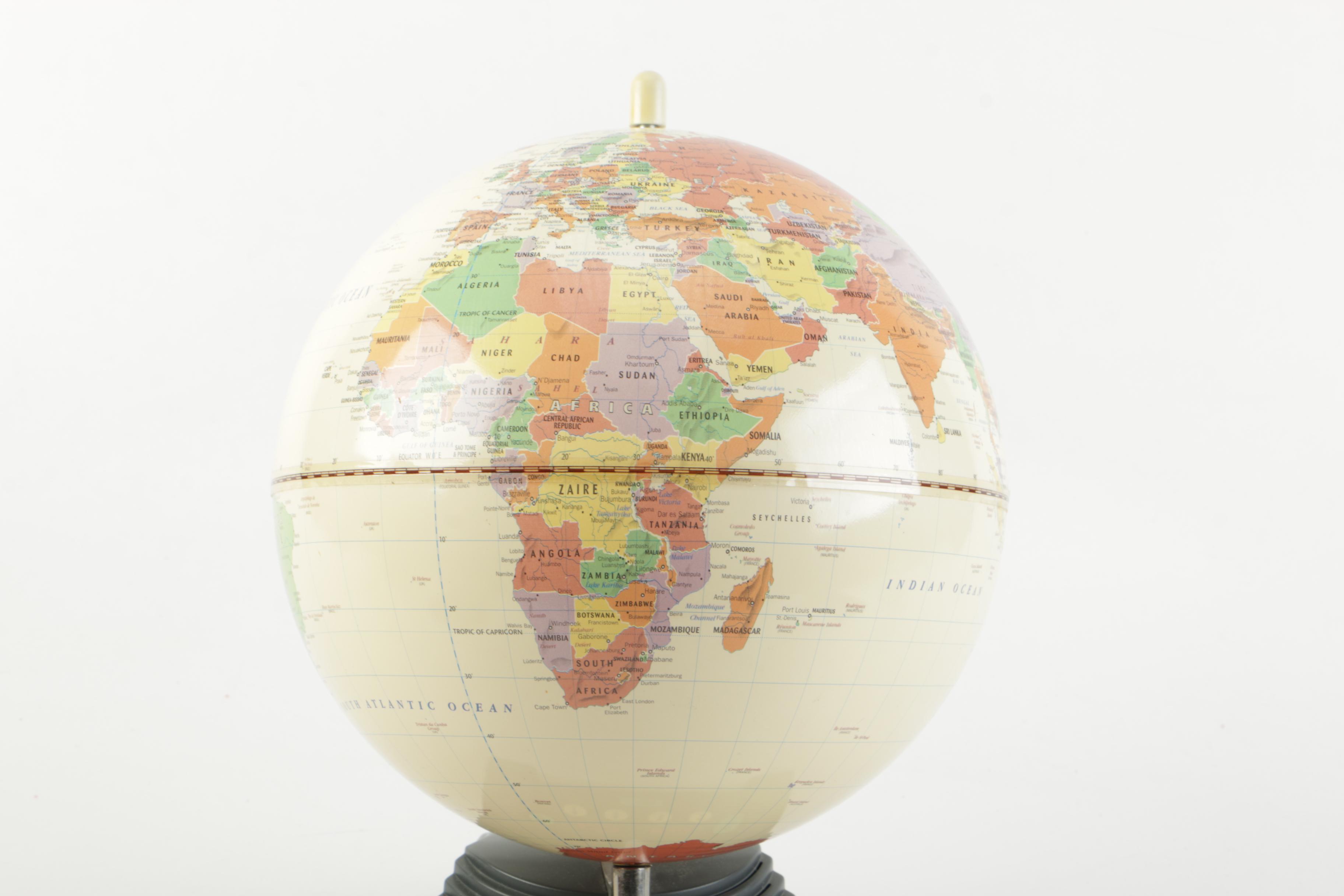 Exploratoy Globe and Desktop Punching Bag