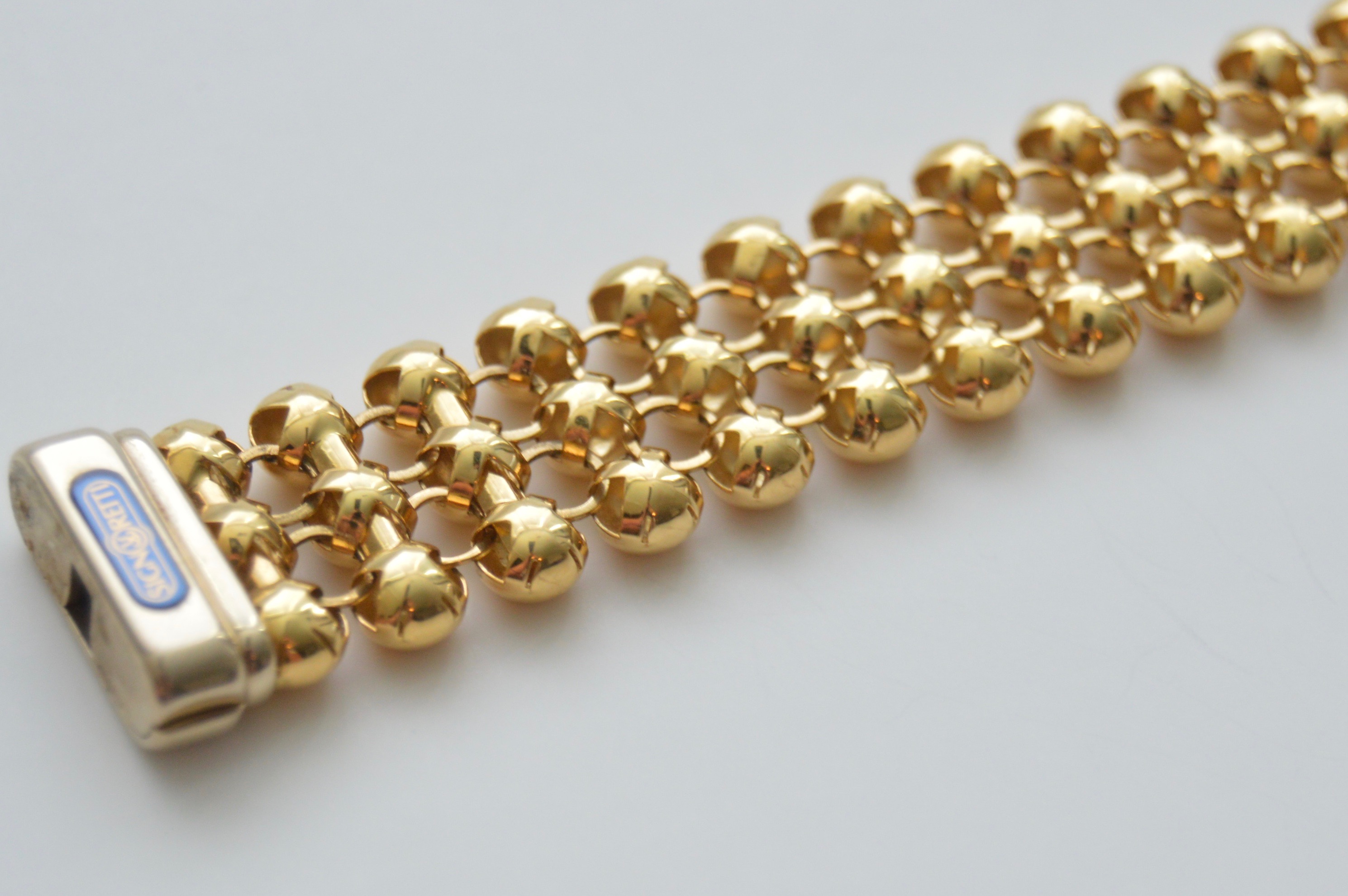 Signoretti 18K Yellow Gold Beaded Bracelet