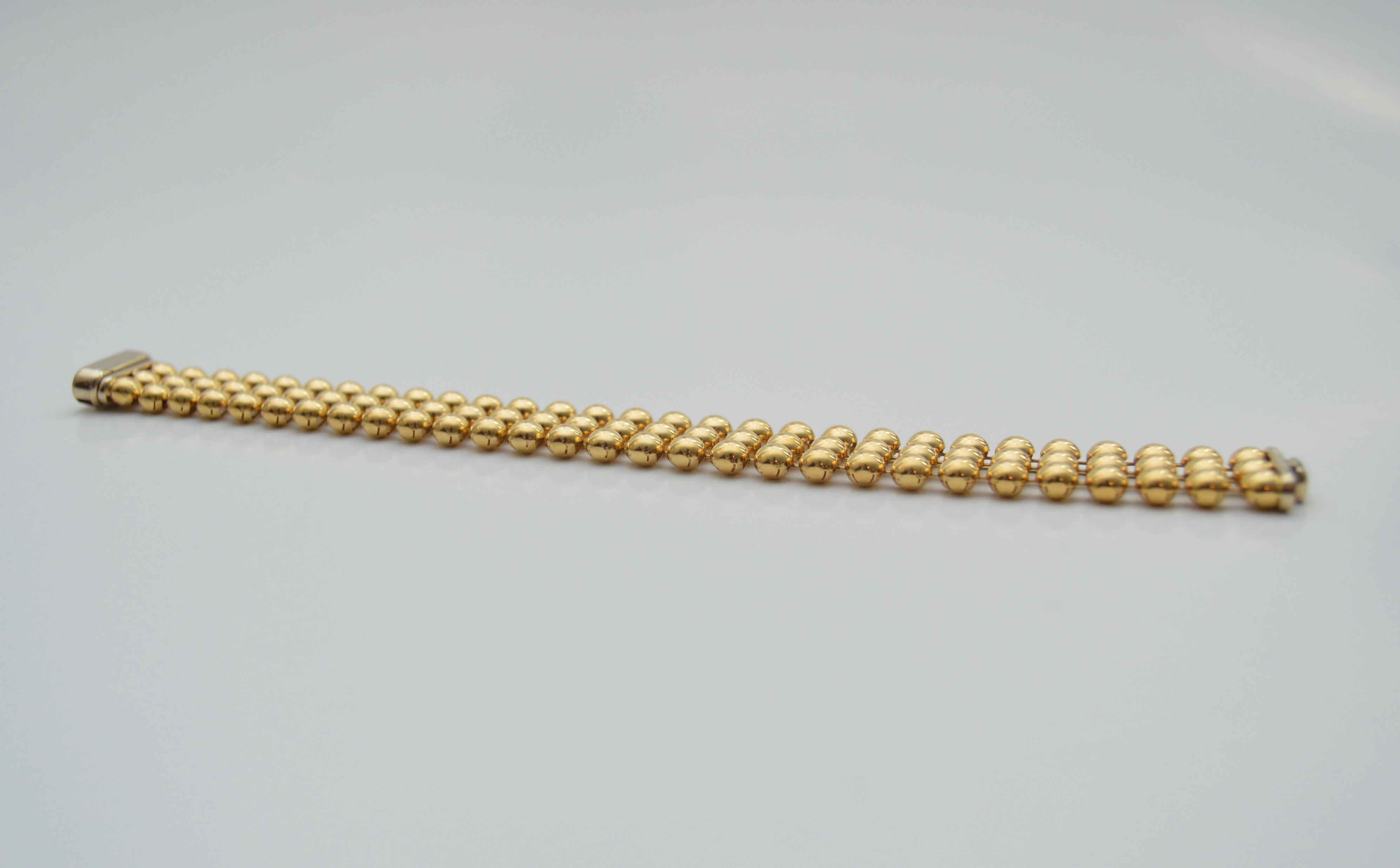 Signoretti 18K Yellow Gold Beaded Bracelet