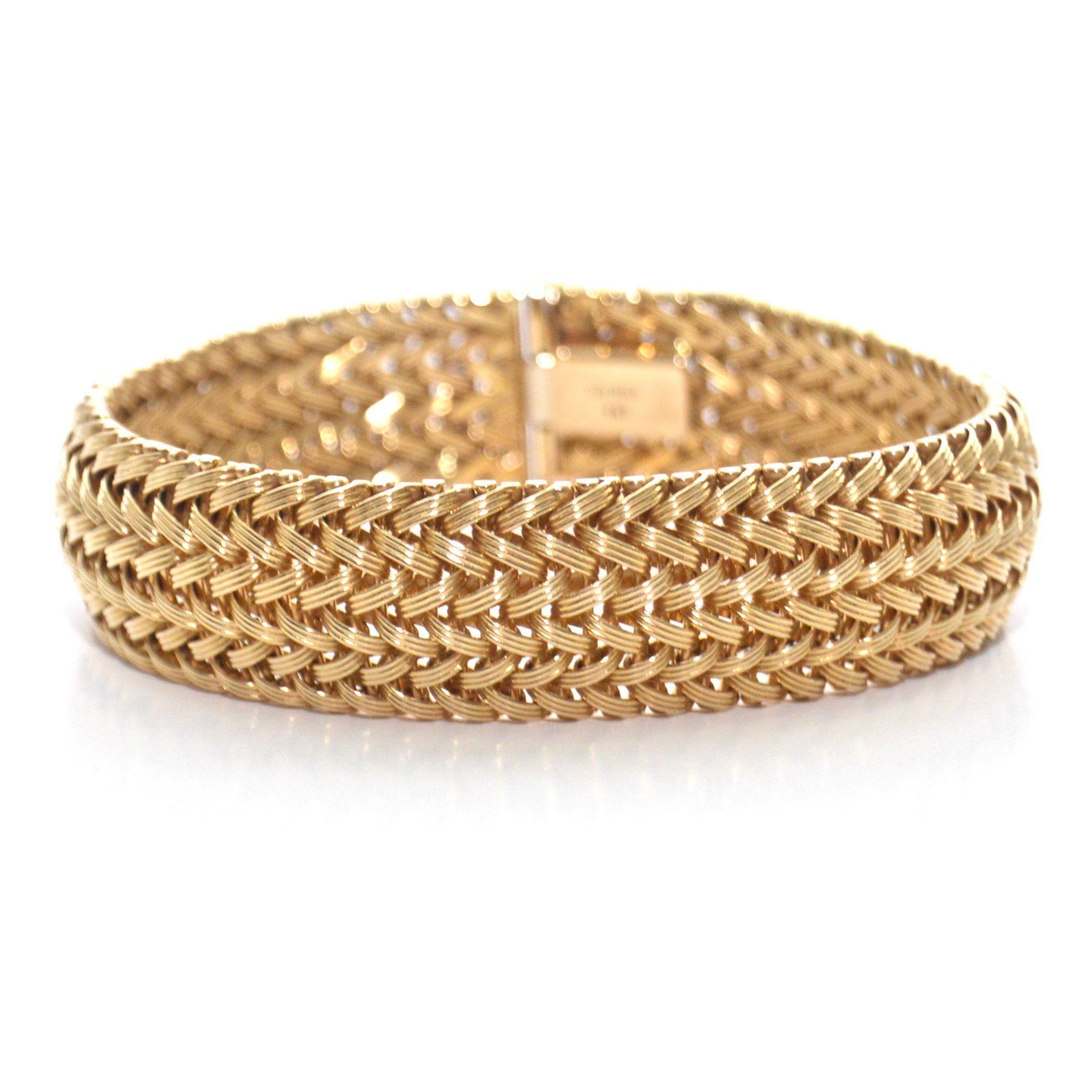 14K Yellow Gold Braided Bracelet