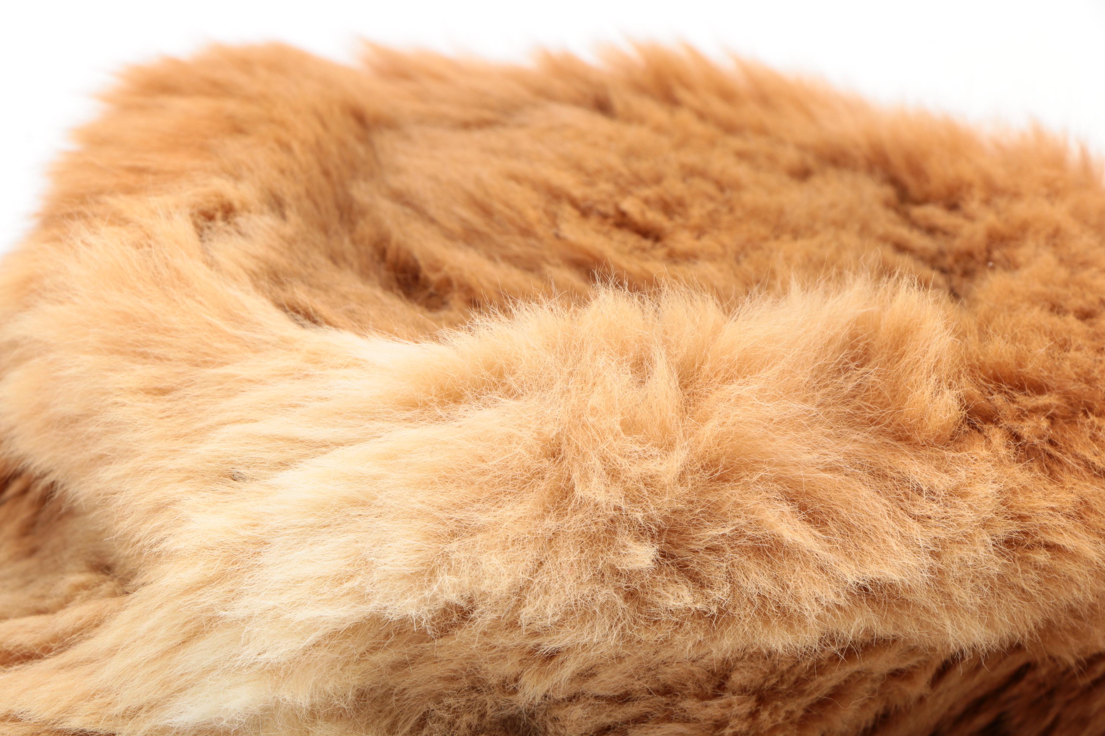 Vintage Rabbit Fur Hat