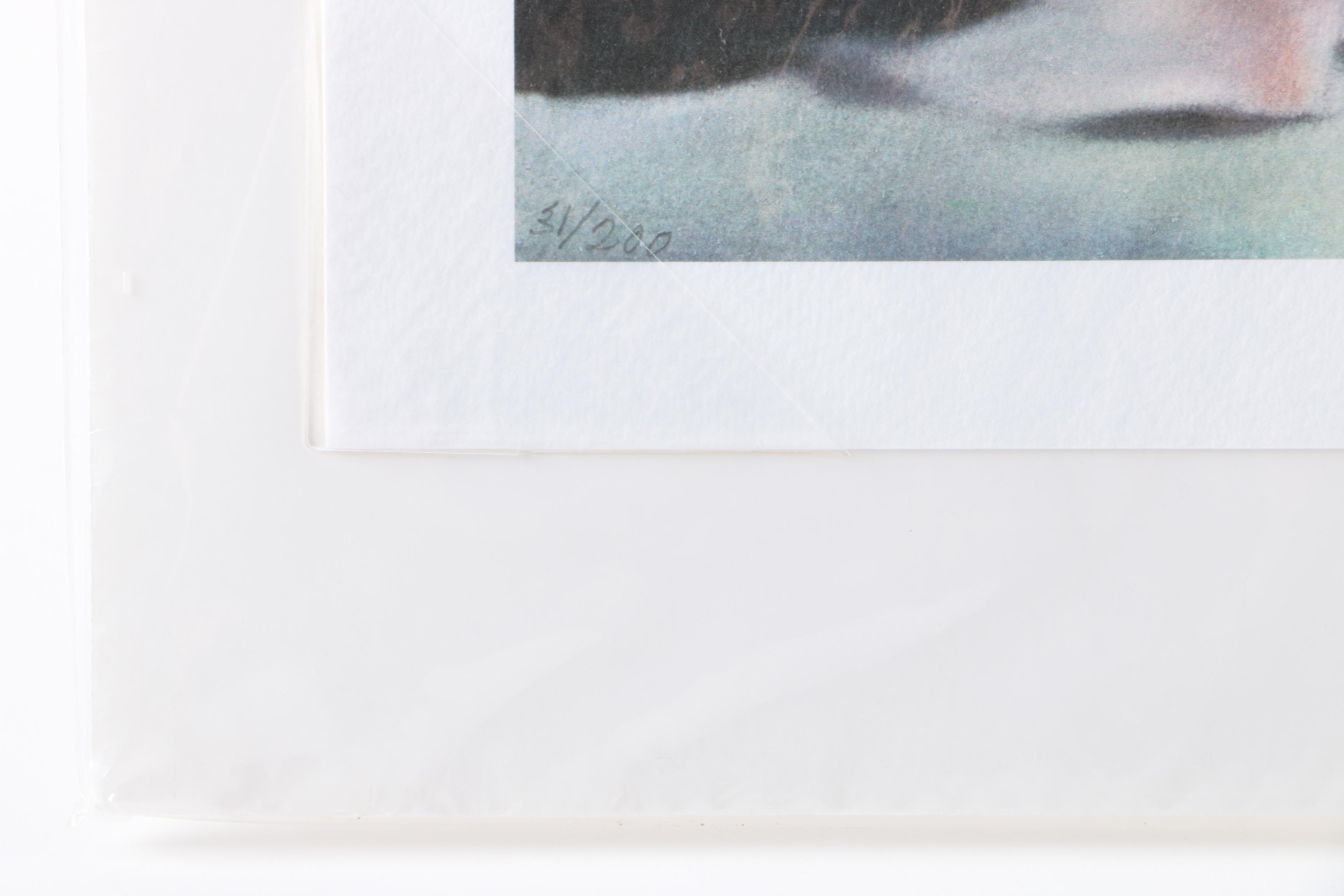 C.L. Cunningham Limited Edition Giclee "Silent Commerce"