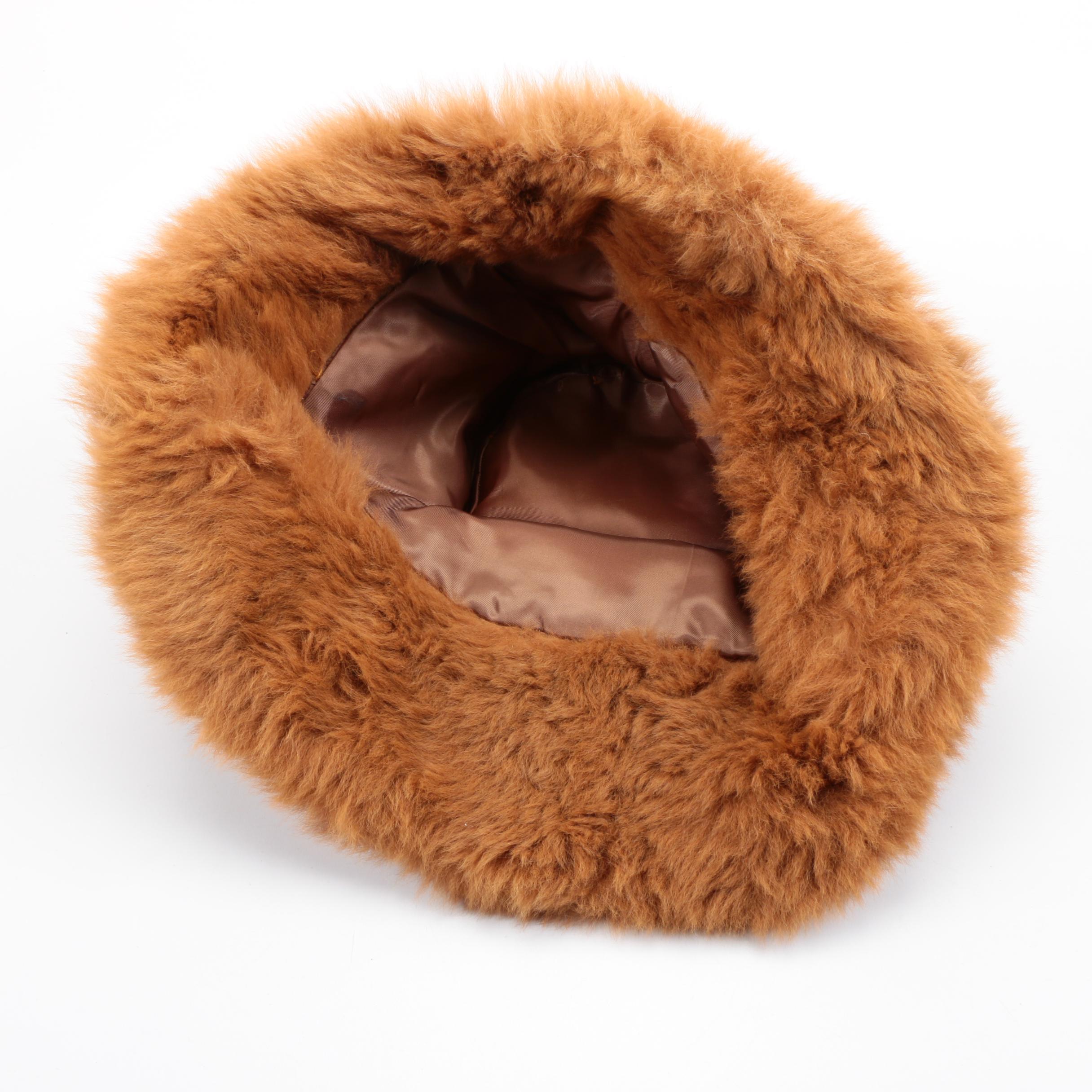 Vintage Rabbit Fur Hat