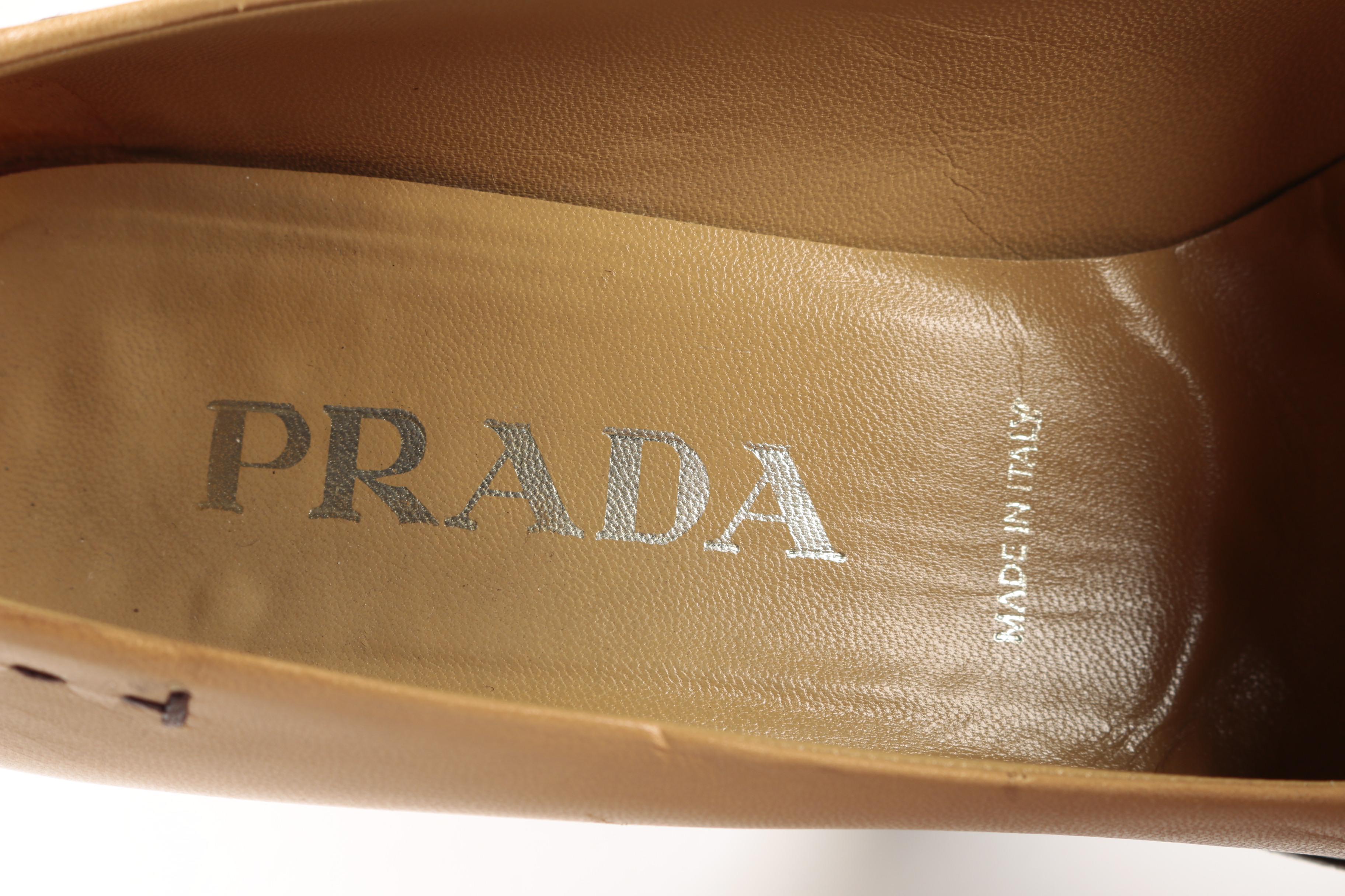 Prada Leather Heels