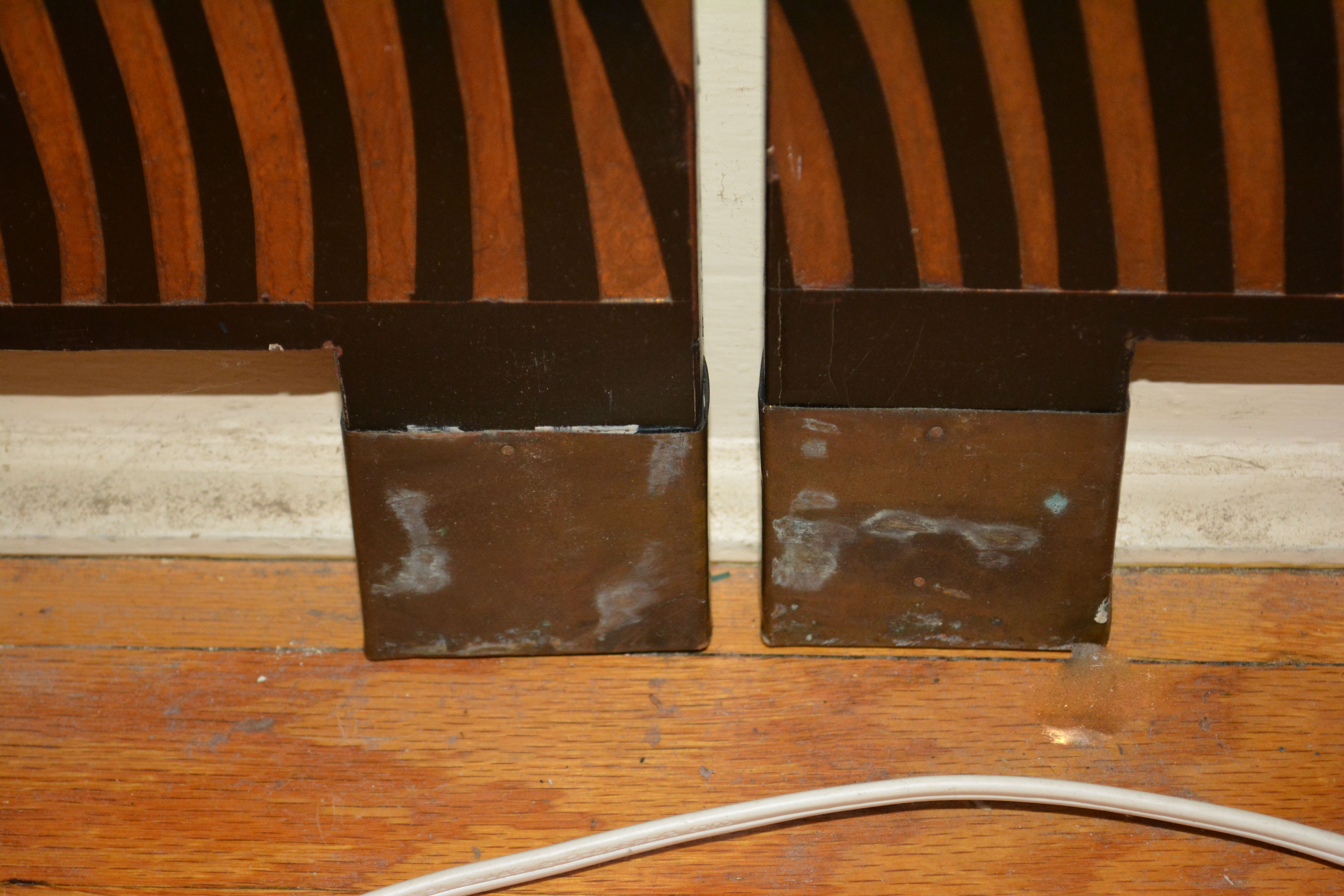 White Crane Motif Room Screen