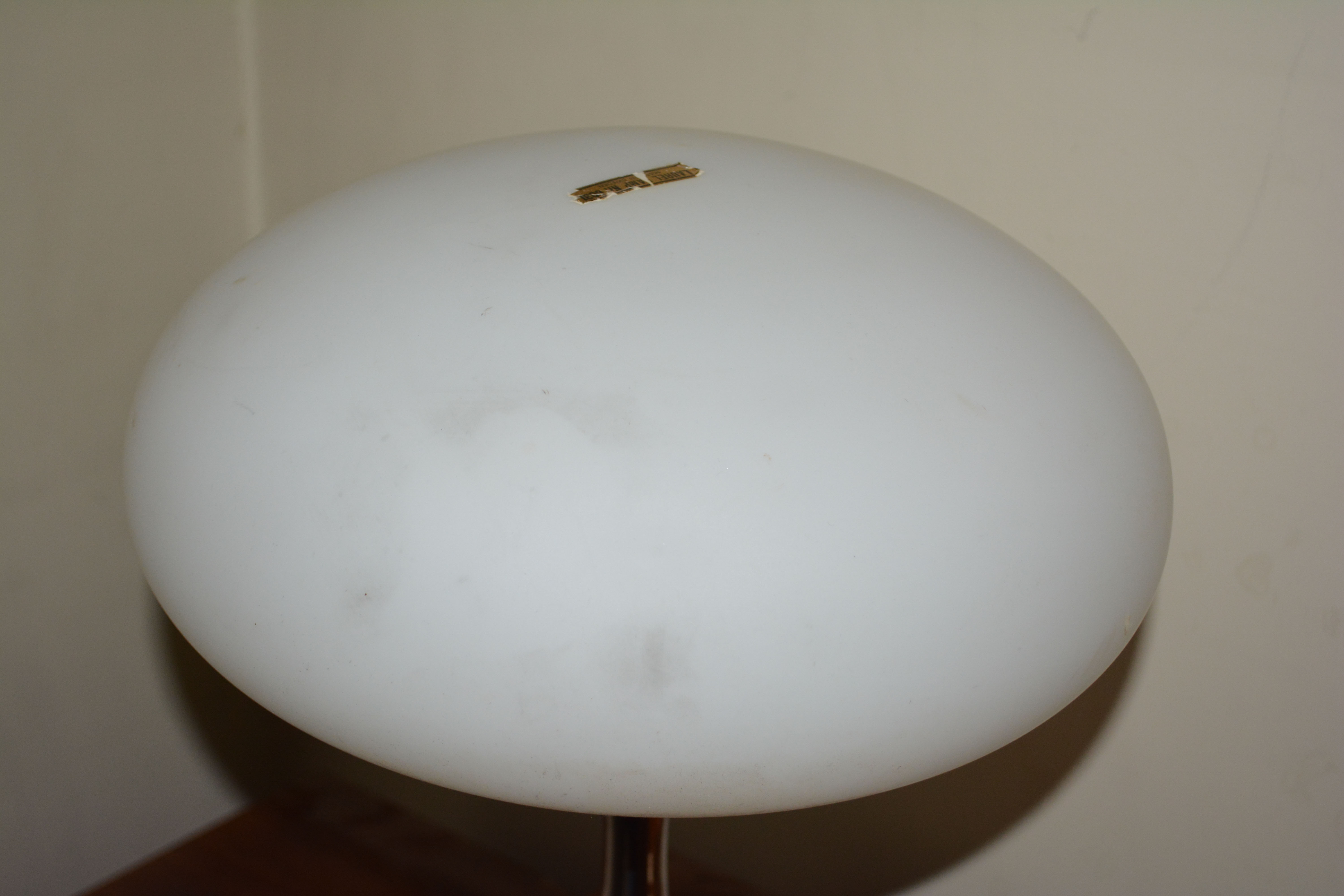 Vintage Mid Century Modern Laurel Mushroom Table Lamp