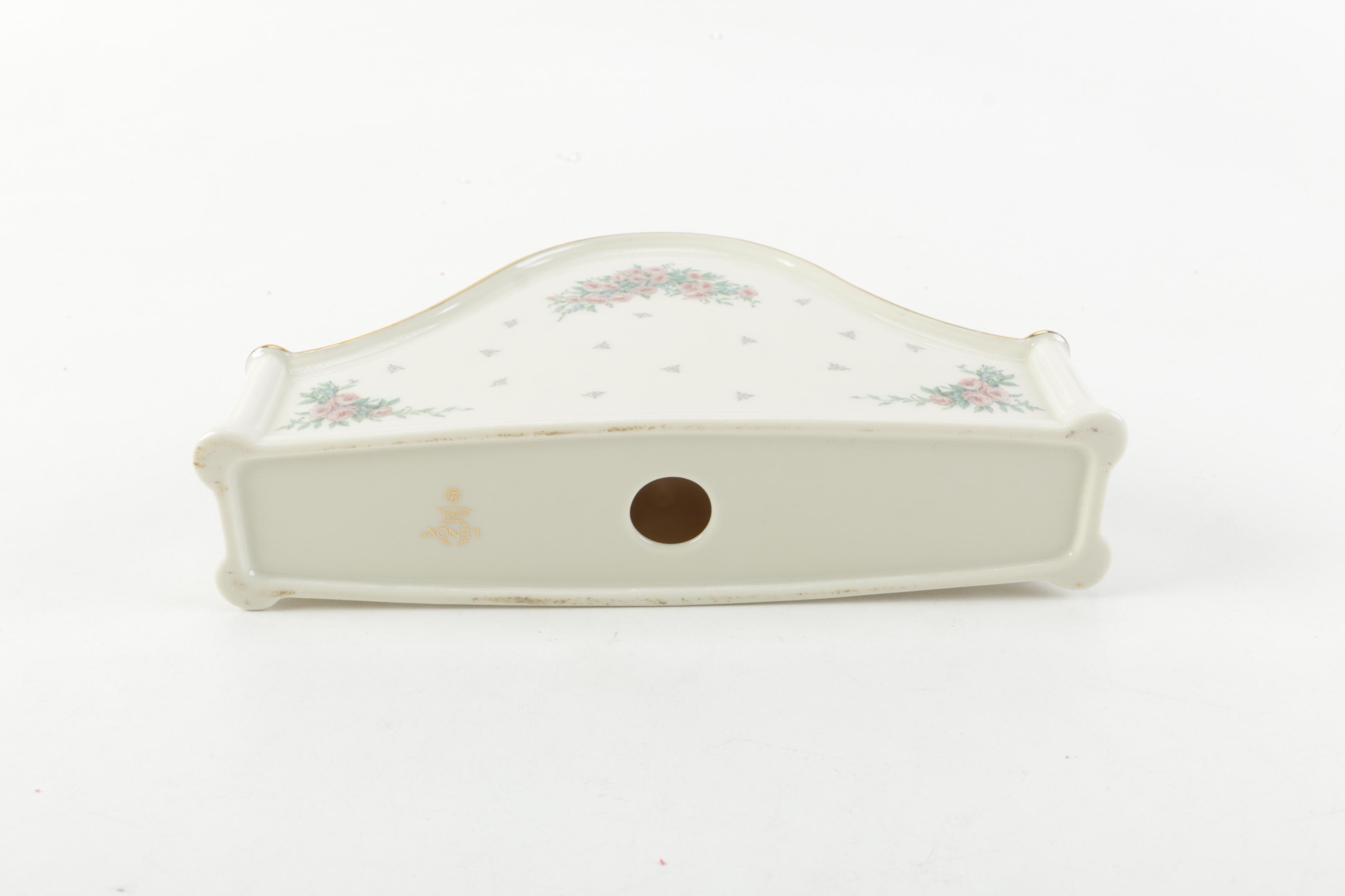 Lenox Porcelain Mantel Clock