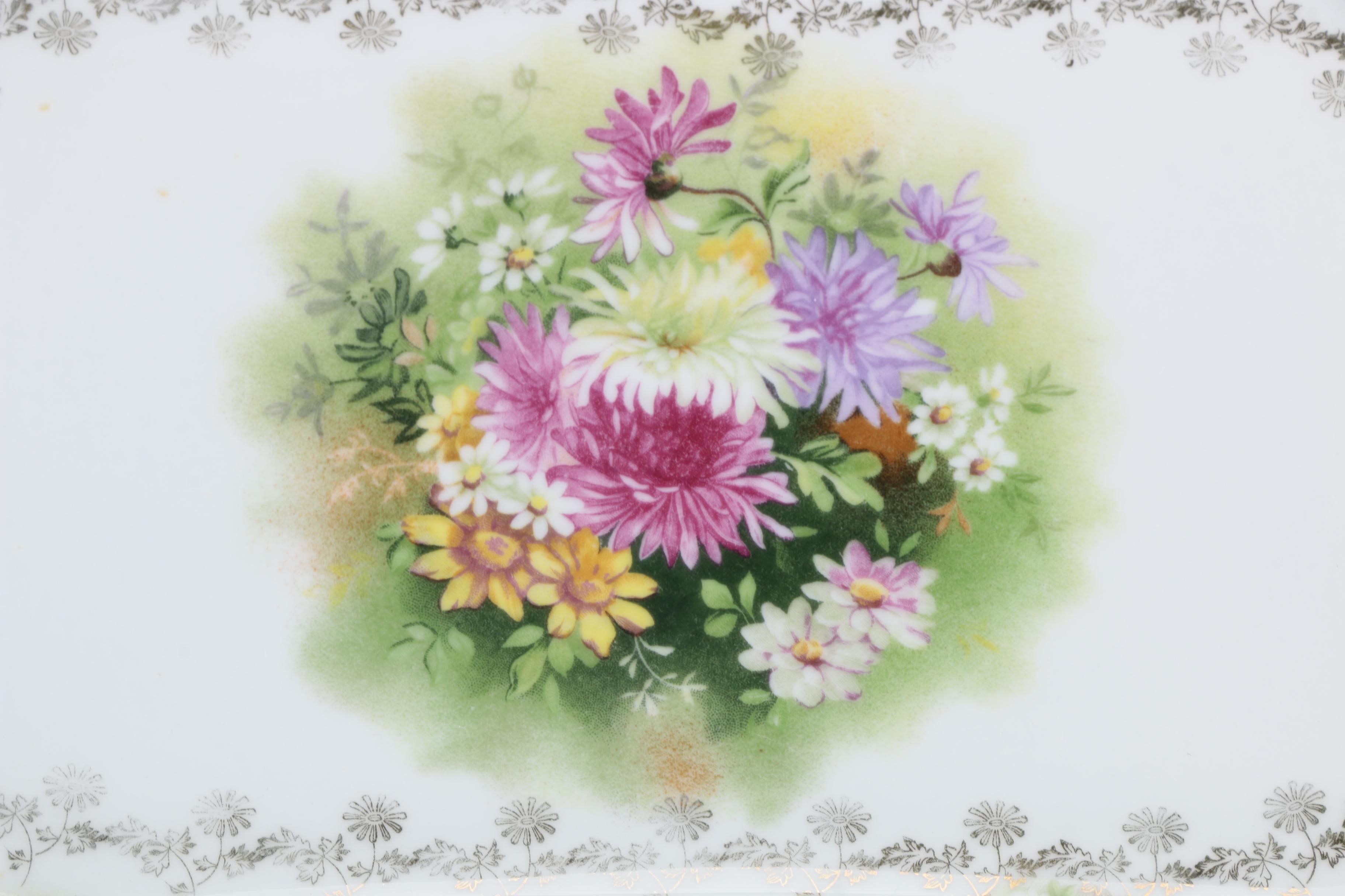 Antique Carl Tielsch Serving Platter 1875-1900