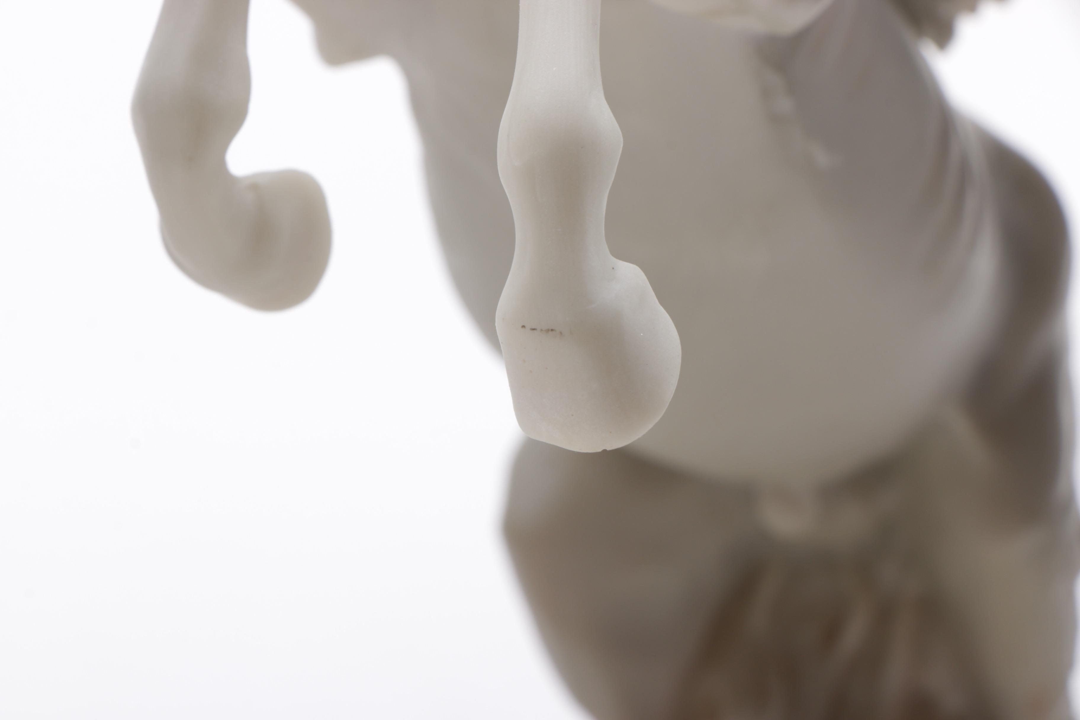 Reproduction Resin Sculpture of Pegasus After A. Belcari and Miniature Figurine