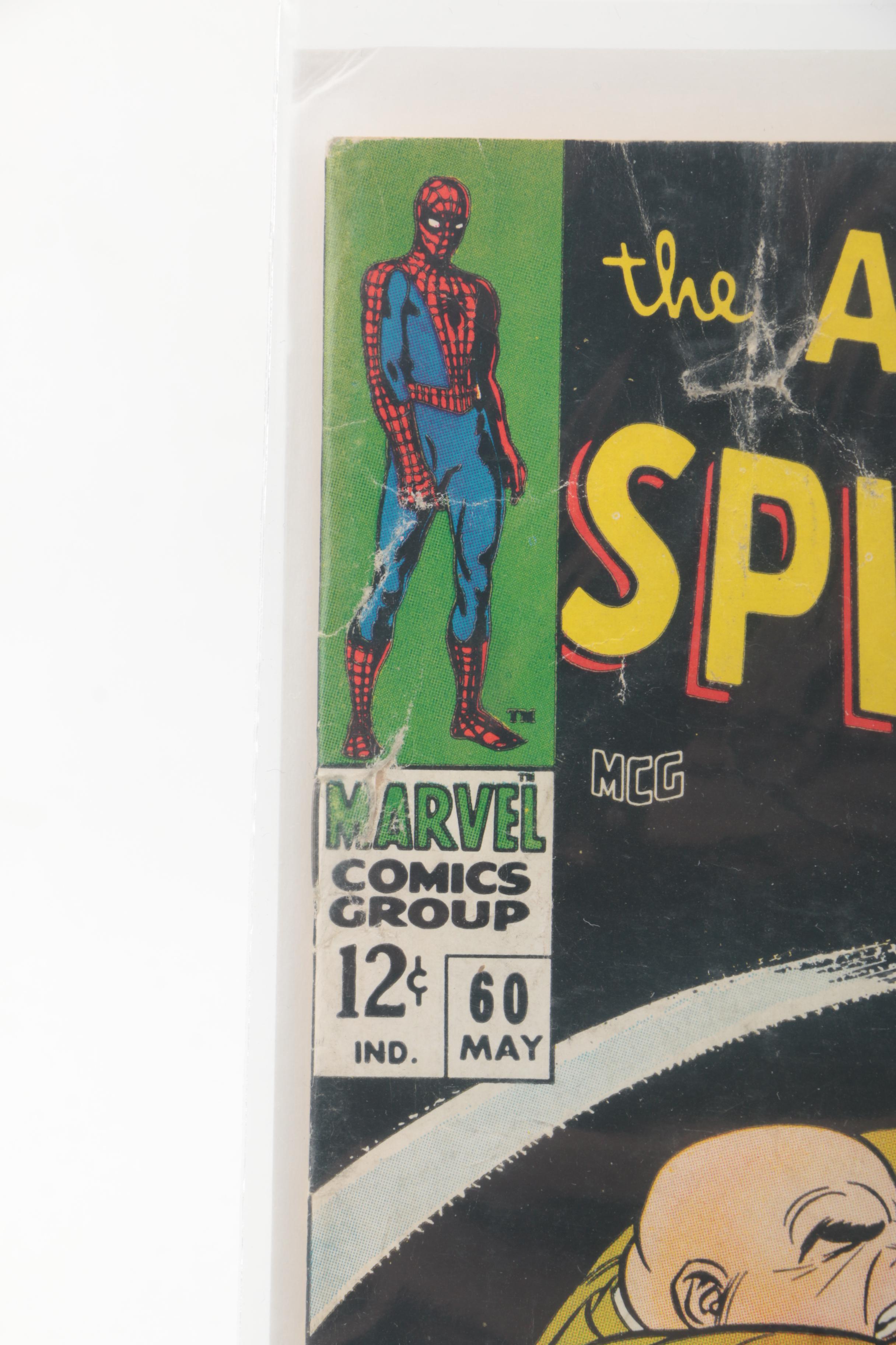 Silver Age Marvel "The Amazing Spider-Man" Comics #60 and #65