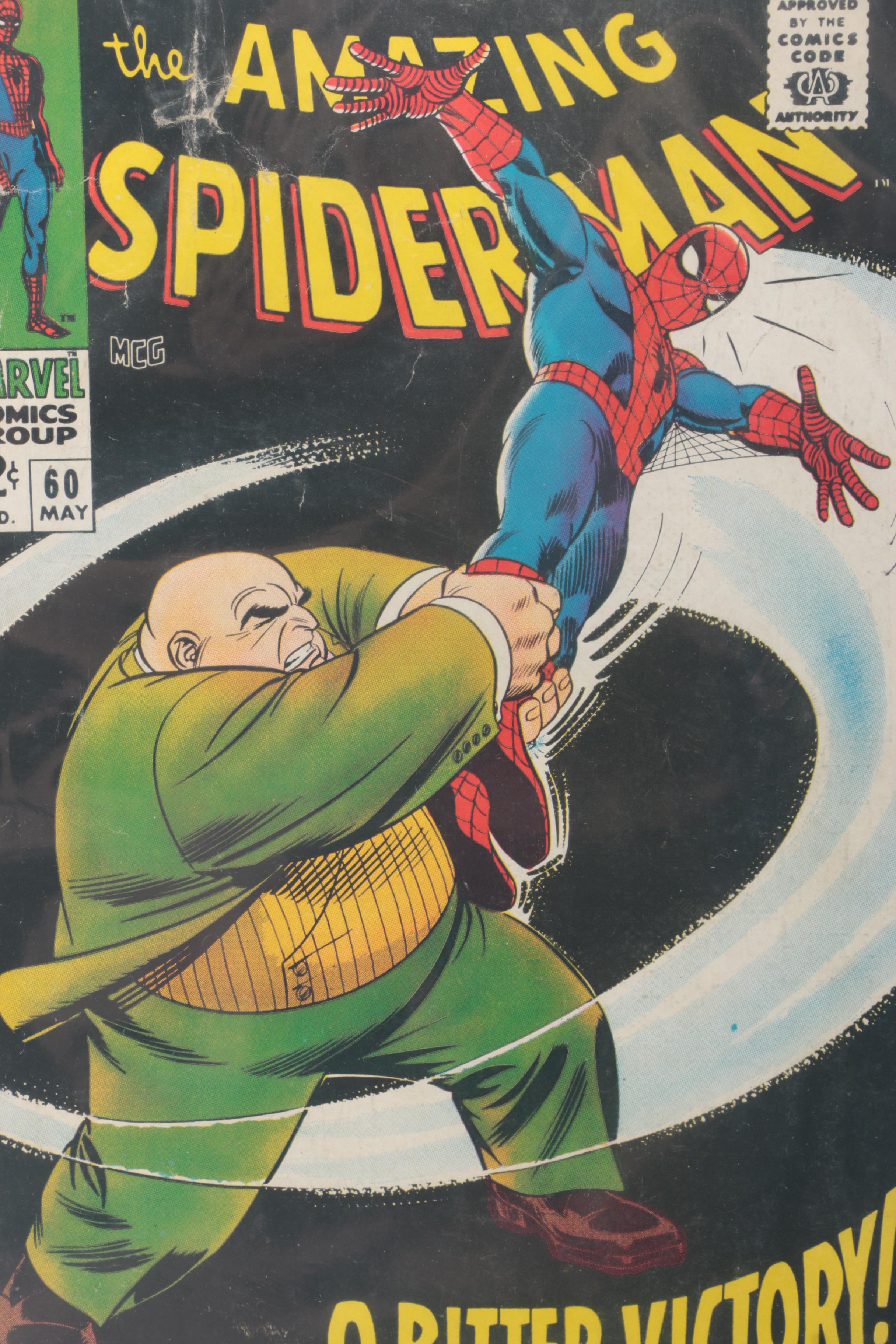 Silver Age Marvel "The Amazing Spider-Man" Comics #60 and #65