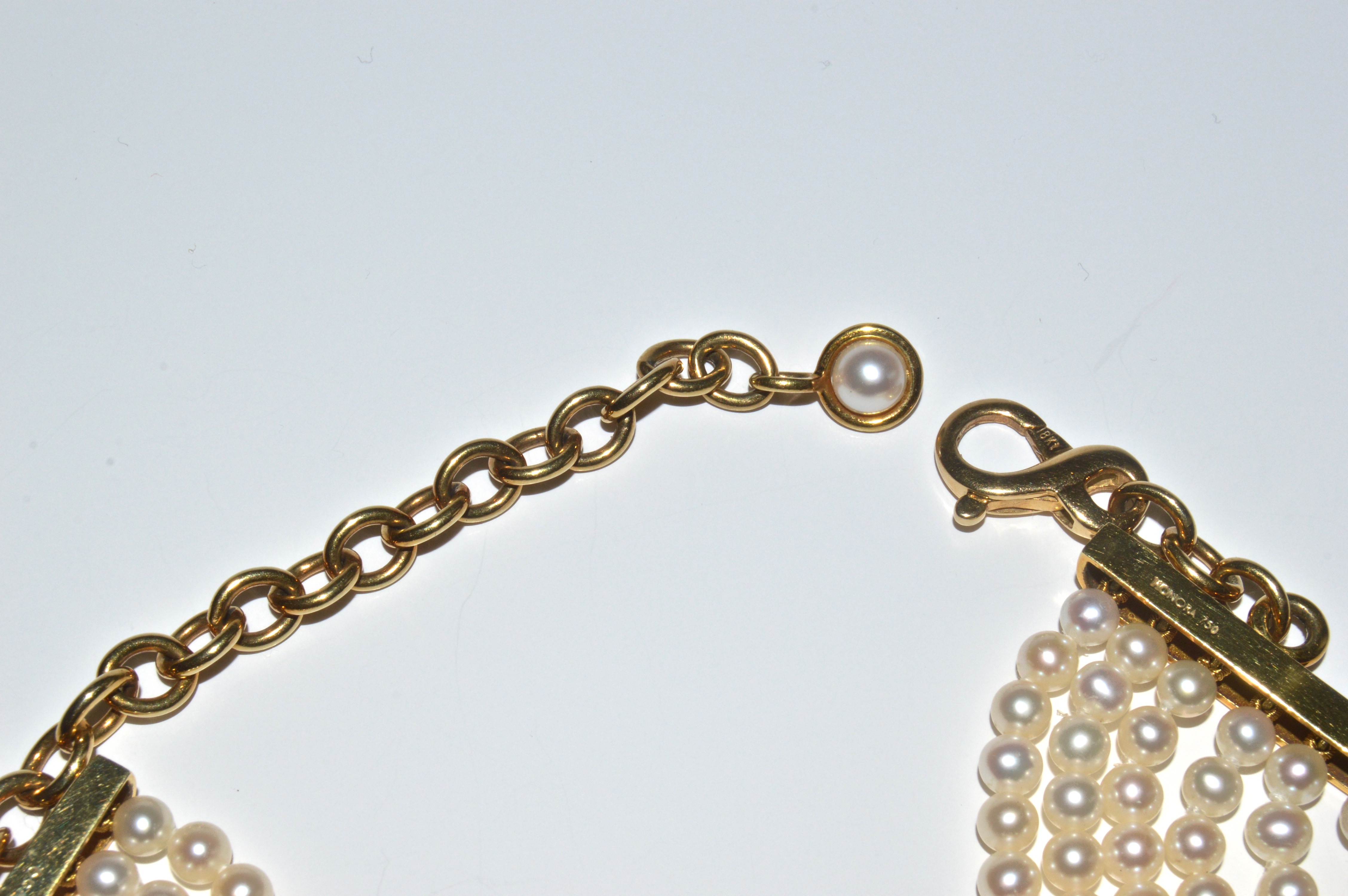 Honora 18K Yellow Gold and Cultured Pearl Necklace