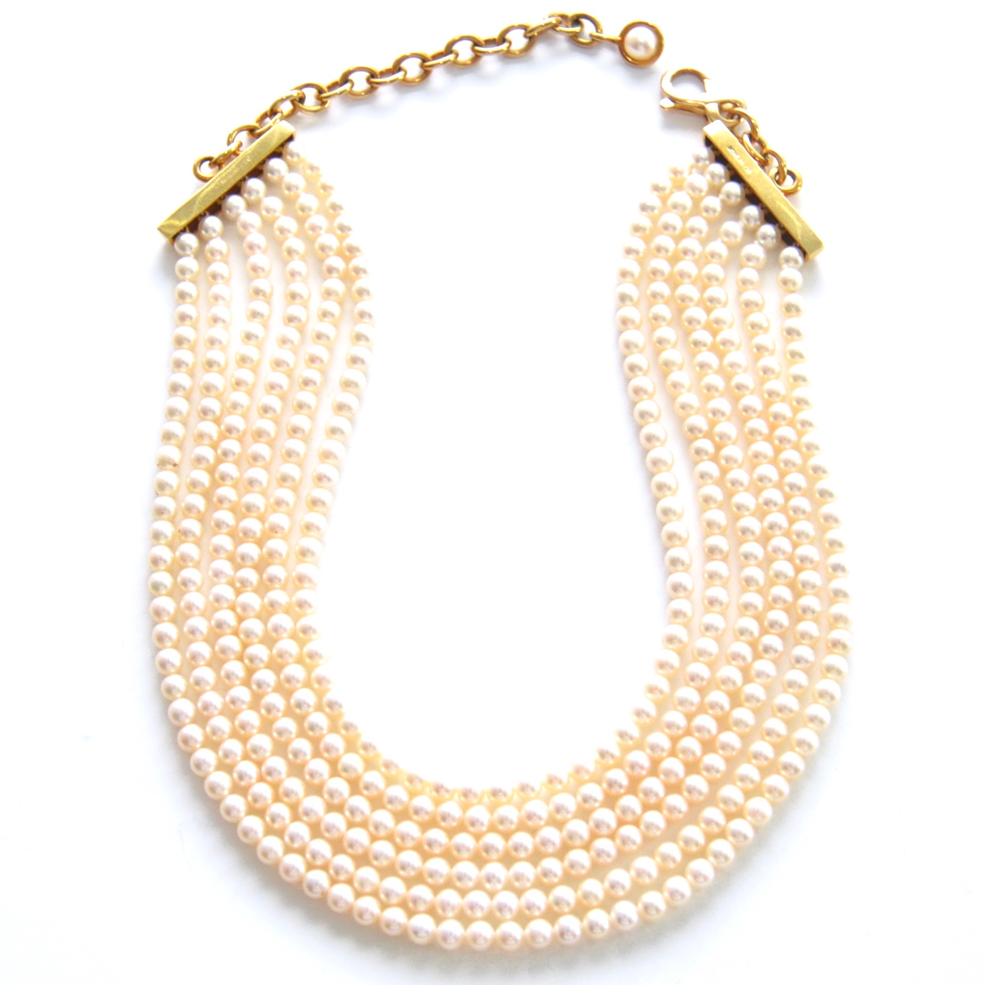 Honora 18K Yellow Gold and Cultured Pearl Necklace