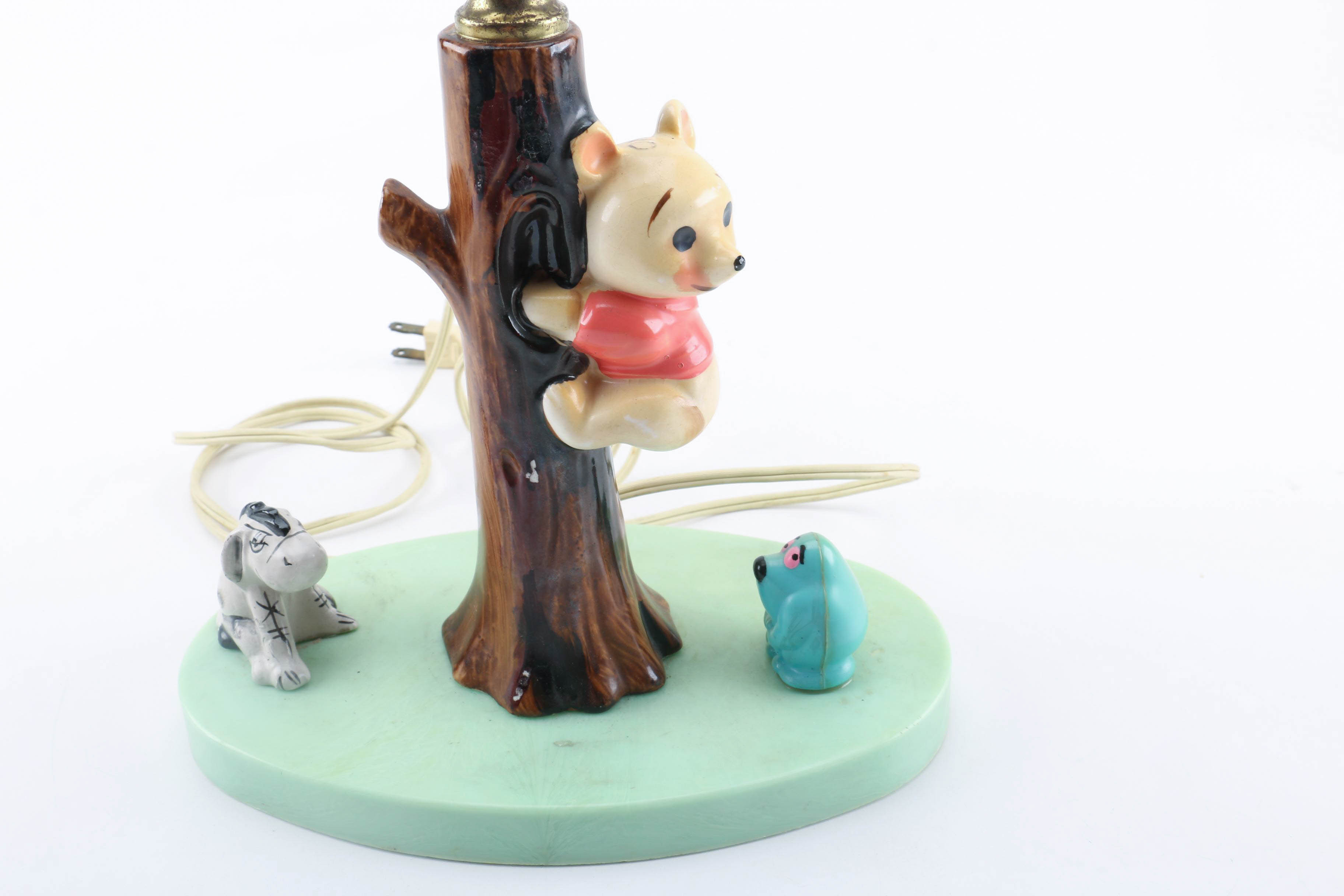 Winnie the Pooh Desk Lamp and Train Bookends