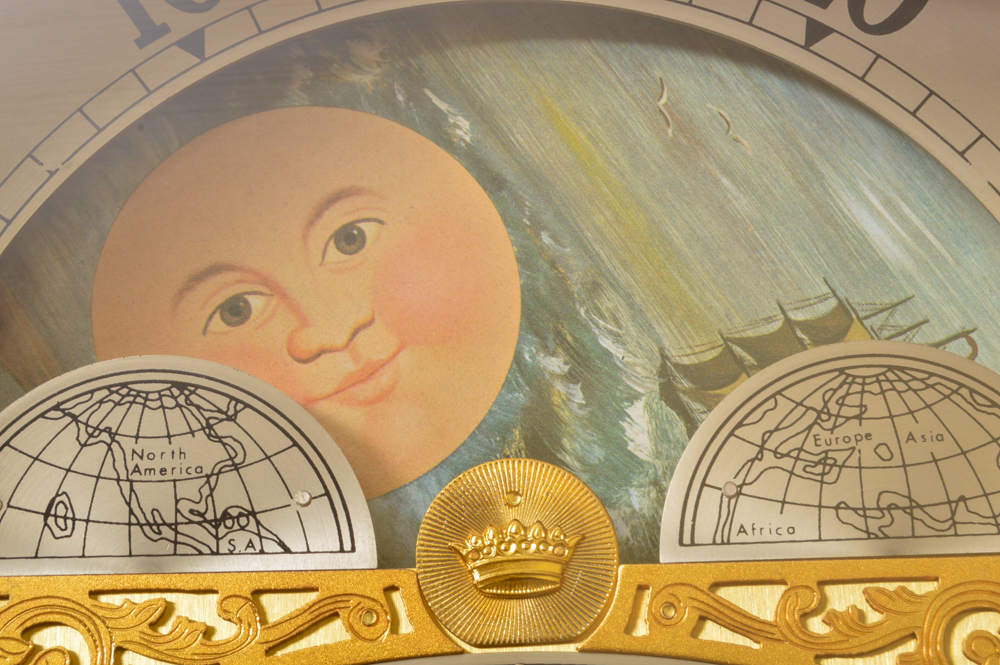 King Arthur Clock Company Oak Grandfather Clock