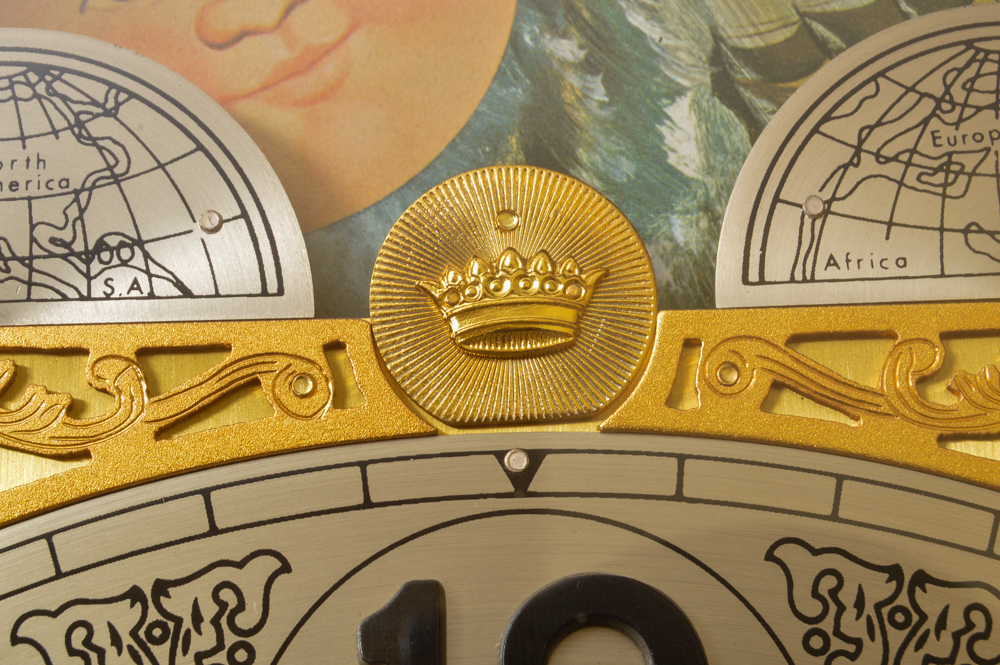 King Arthur Clock Company Oak Grandfather Clock