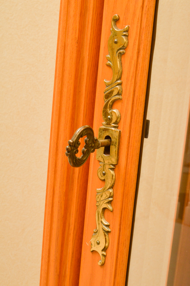 King Arthur Clock Company Oak Grandfather Clock