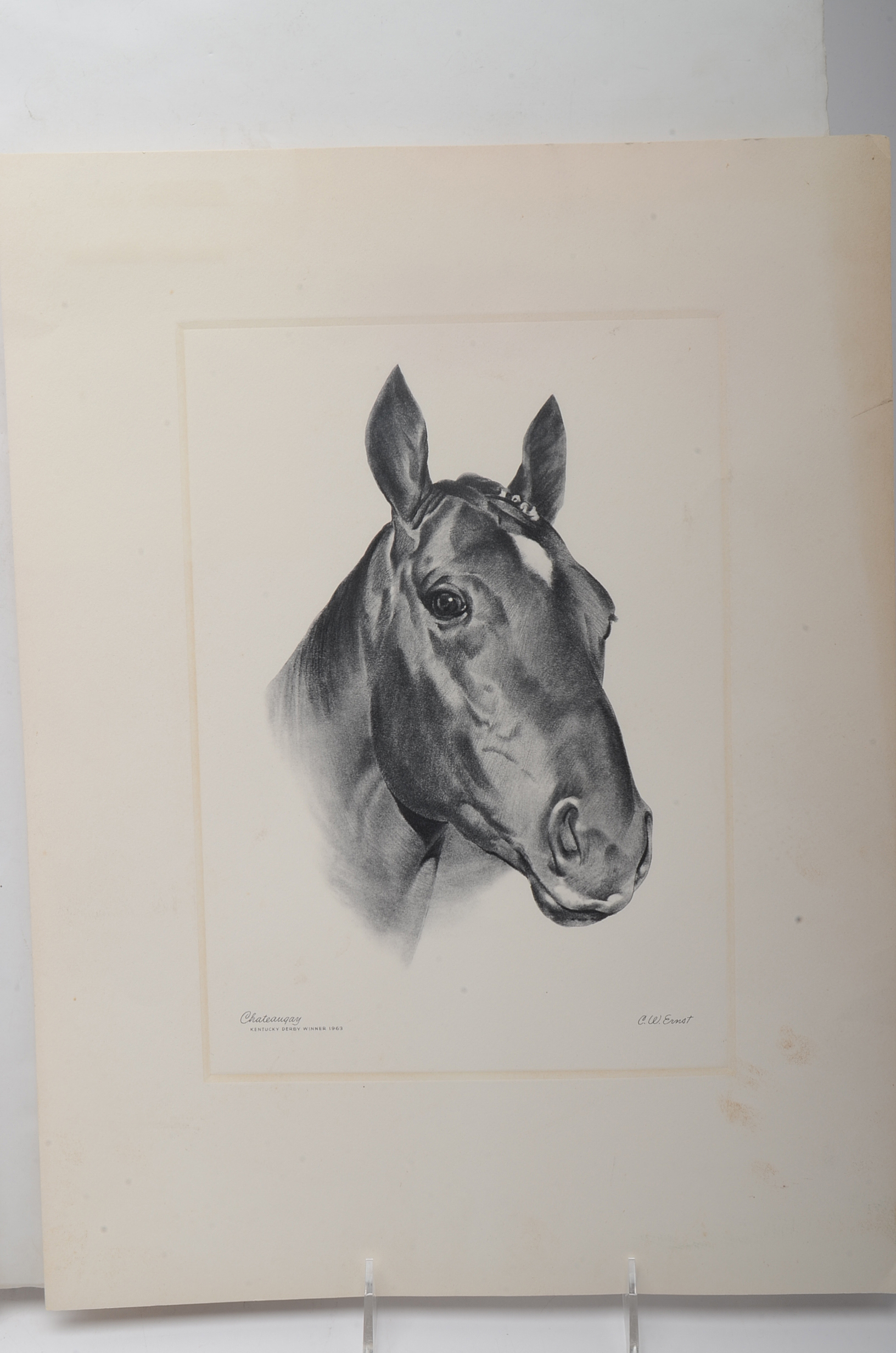 Pair of Talio-Chrome Reproduced Prints by C.W. Ernst