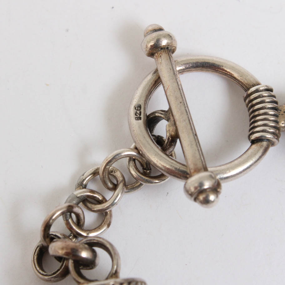 Sterling Silver Bali Bracelet