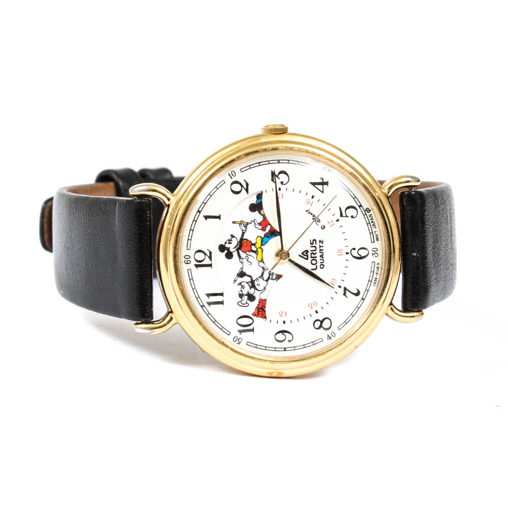 Vintage Lorus Mickey Mouse Watch