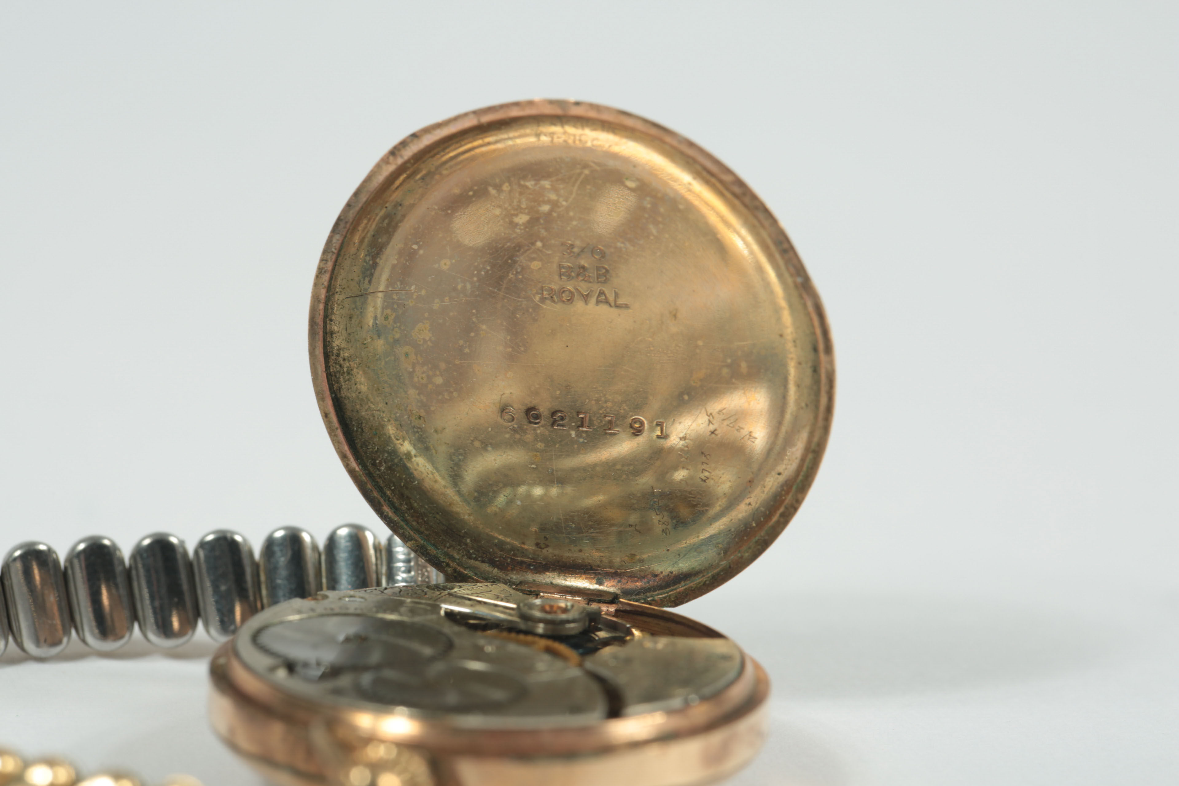 Vintage Waltham Pocket Watch on Watch Band