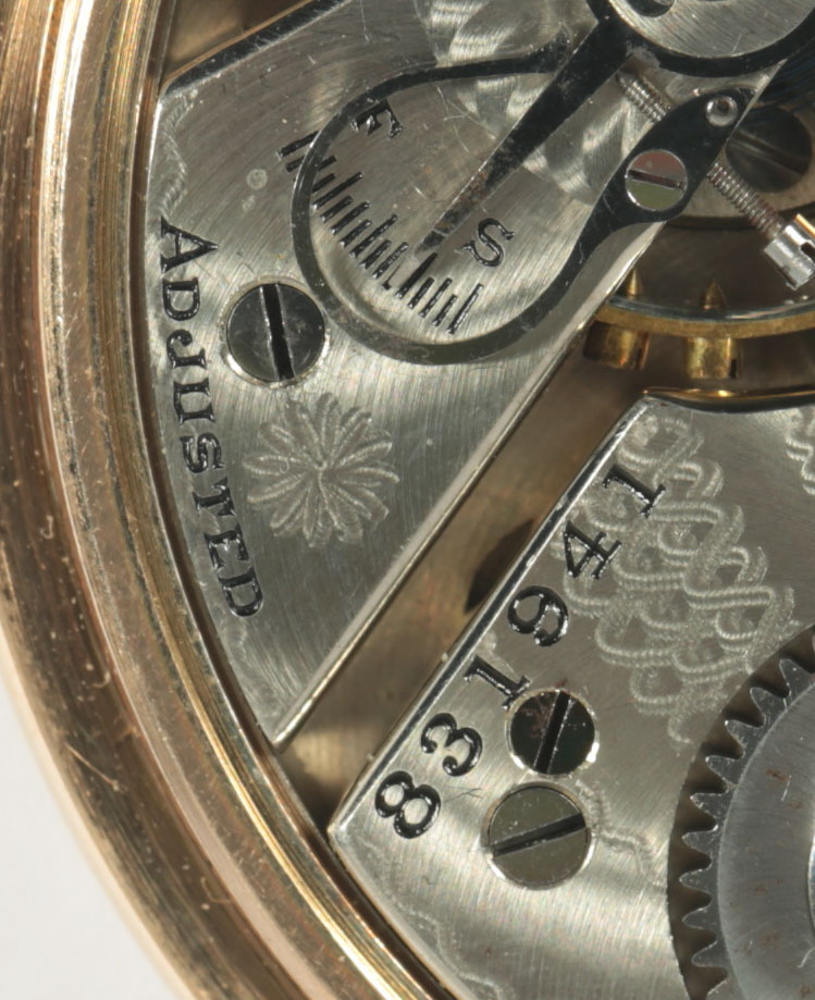 Vintage Gold Plated Hamilton Pocket Watch