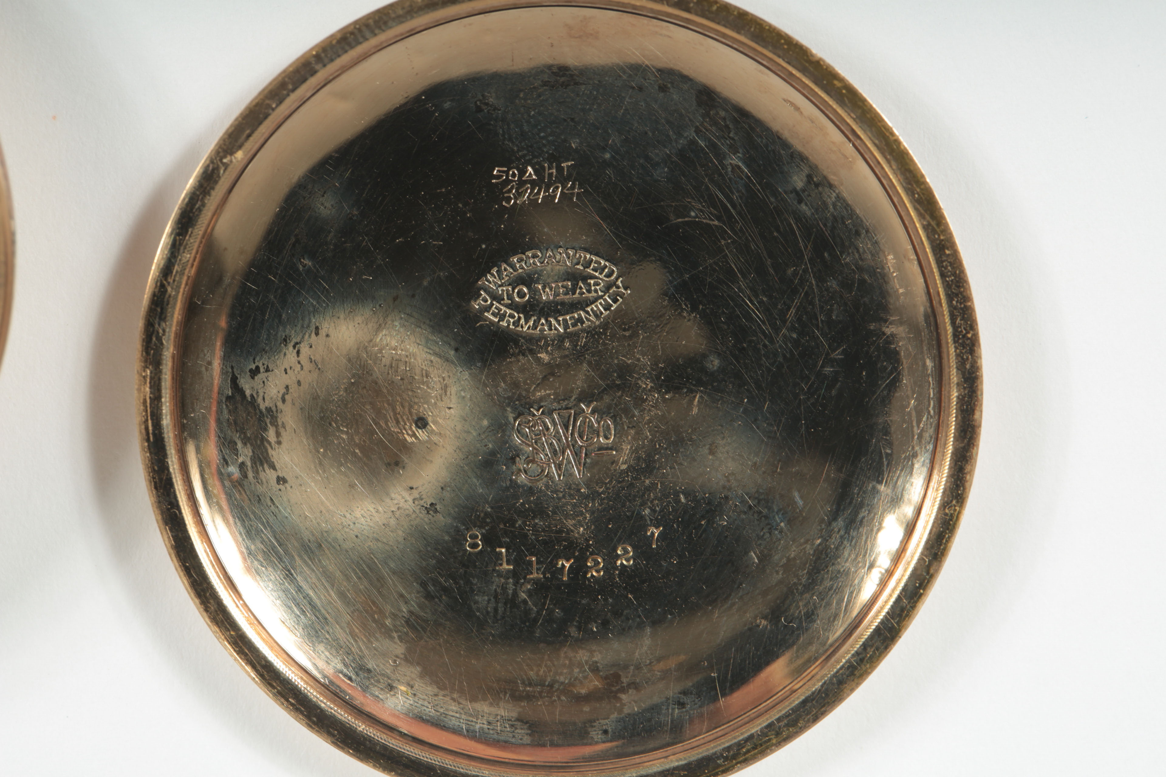 Vintage Gold Plated Hamilton Pocket Watch