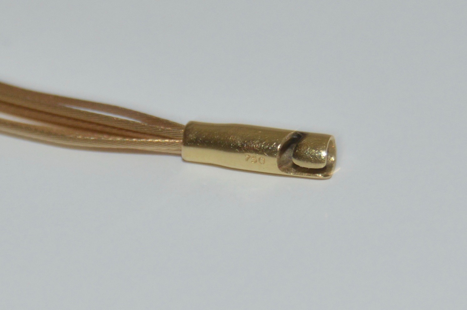 18K Yellow Gold Multi-Strand Necklace