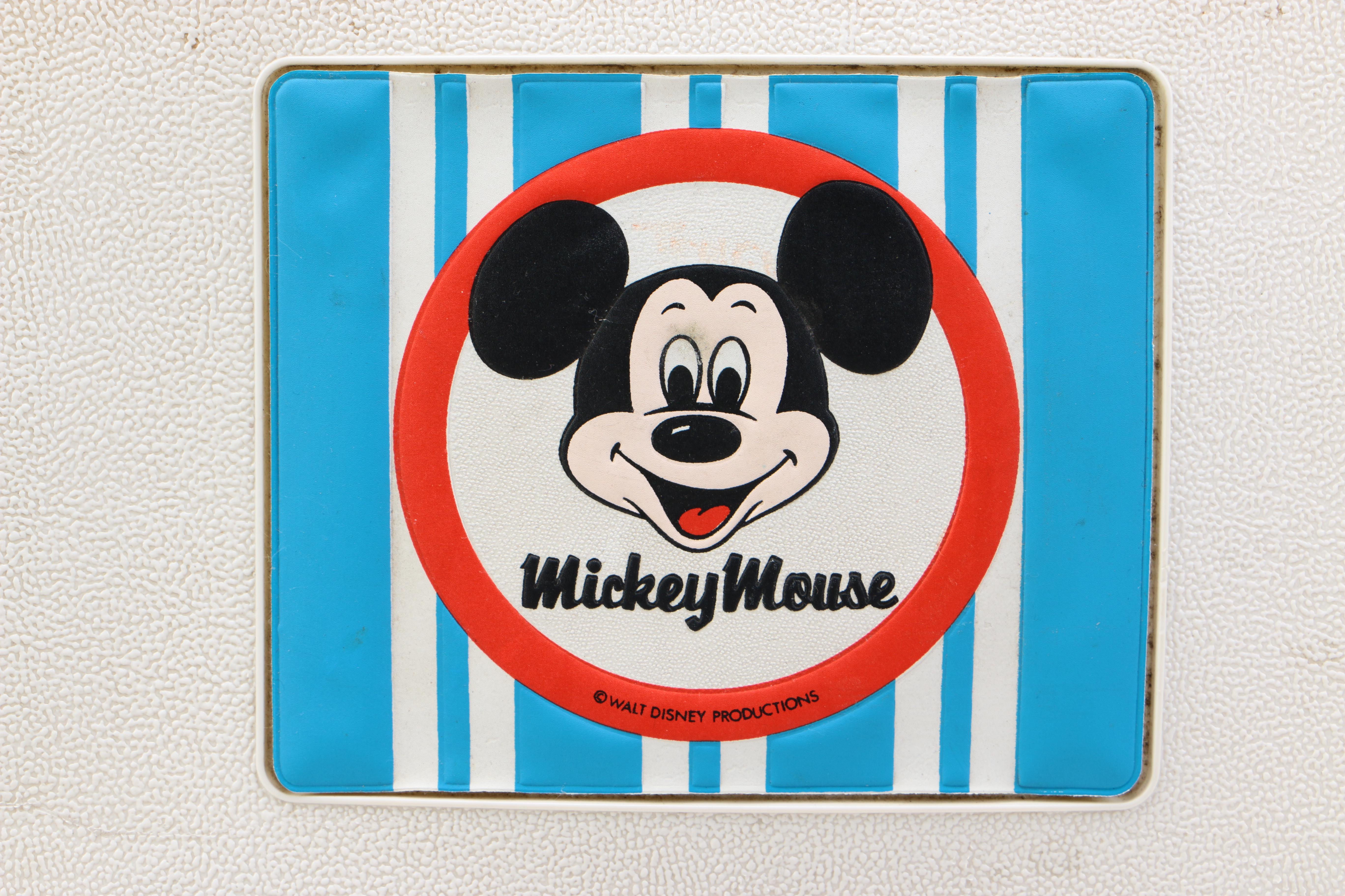 Vintage Mickey Mouse GE Record Player