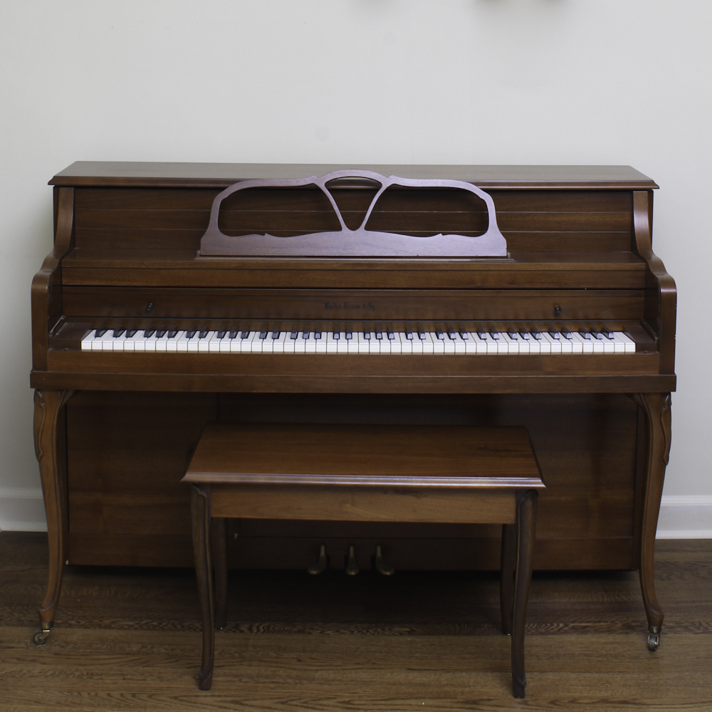 Hallet, Davis & Co. Console Piano
