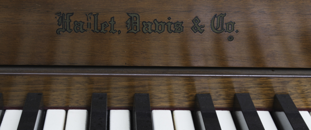 Hallet, Davis & Co. Console Piano