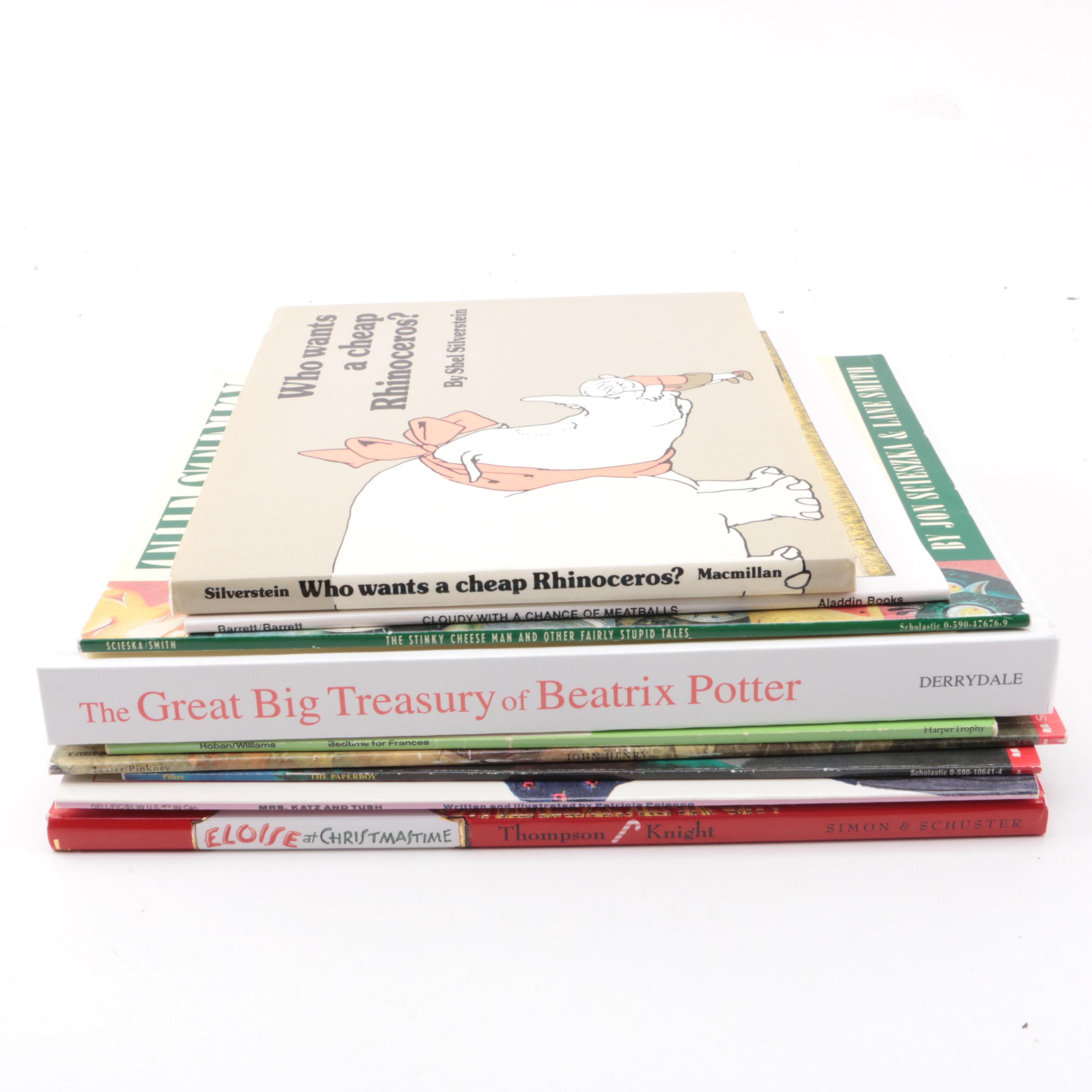 Children's Books Including Shel Silverstein