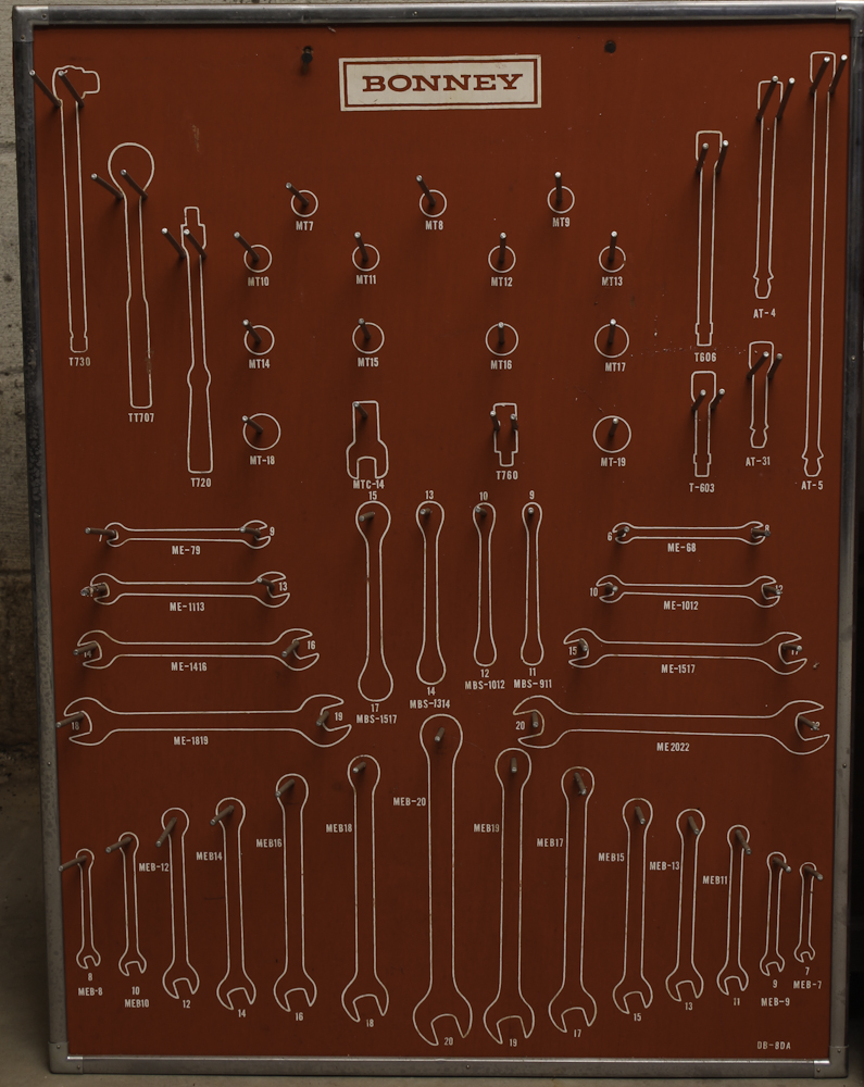 Bonney Tool Hanging Wall Shelf