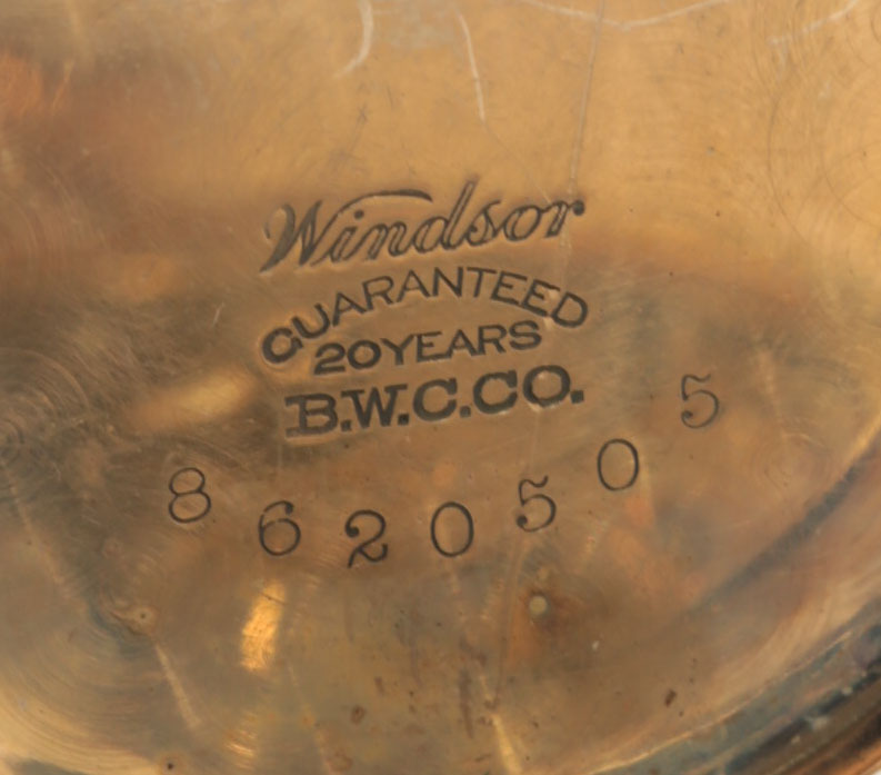 Waltham 14K Yellow Gold "Windsor" Pocket Watch