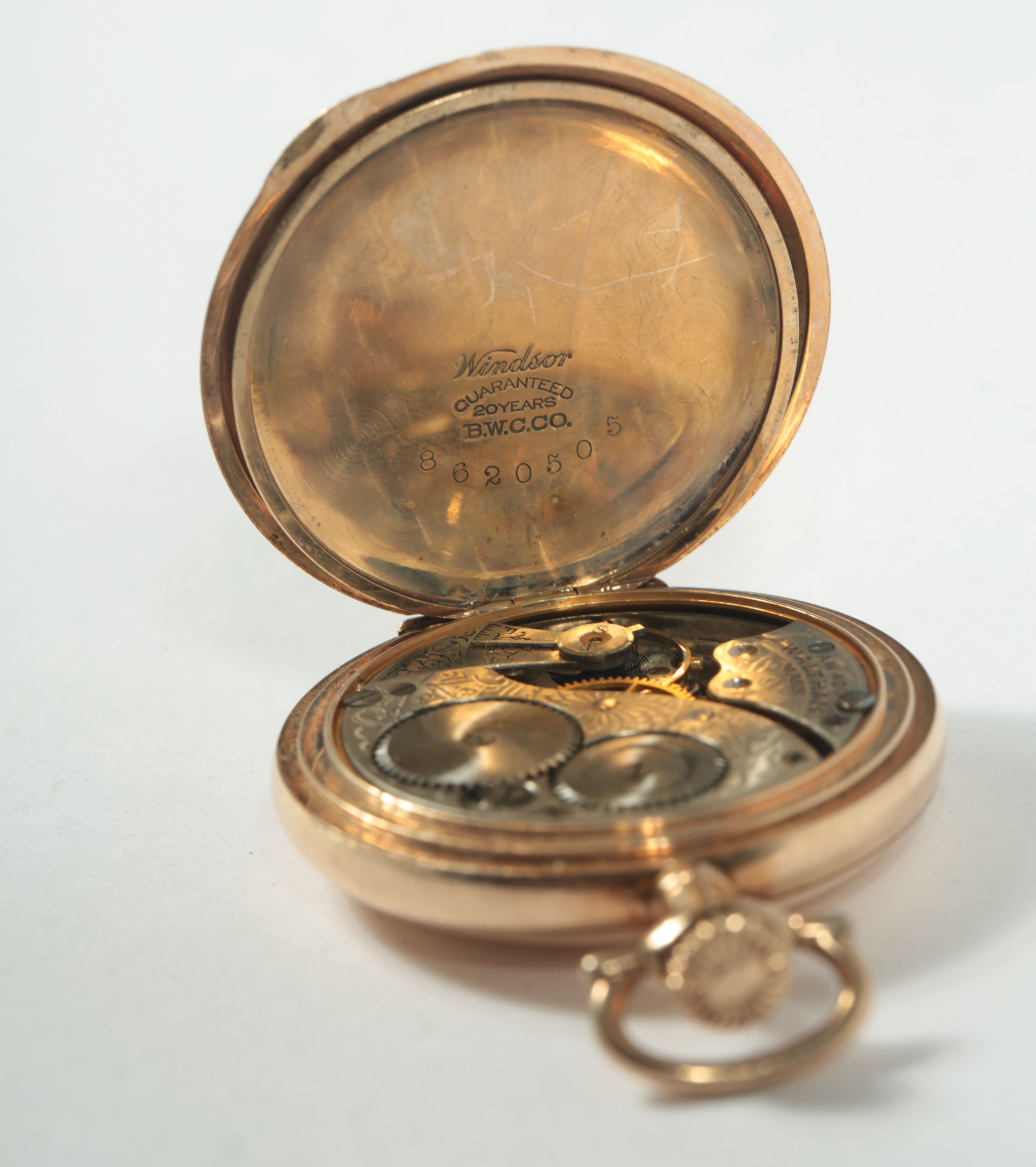 Waltham 14K Yellow Gold "Windsor" Pocket Watch