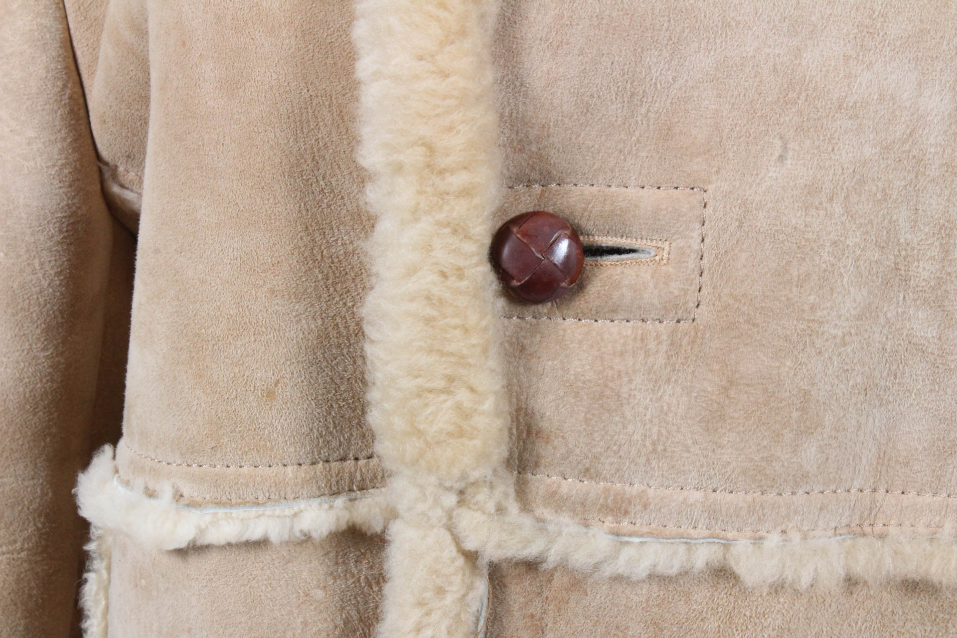 Vintage Shearling Coat