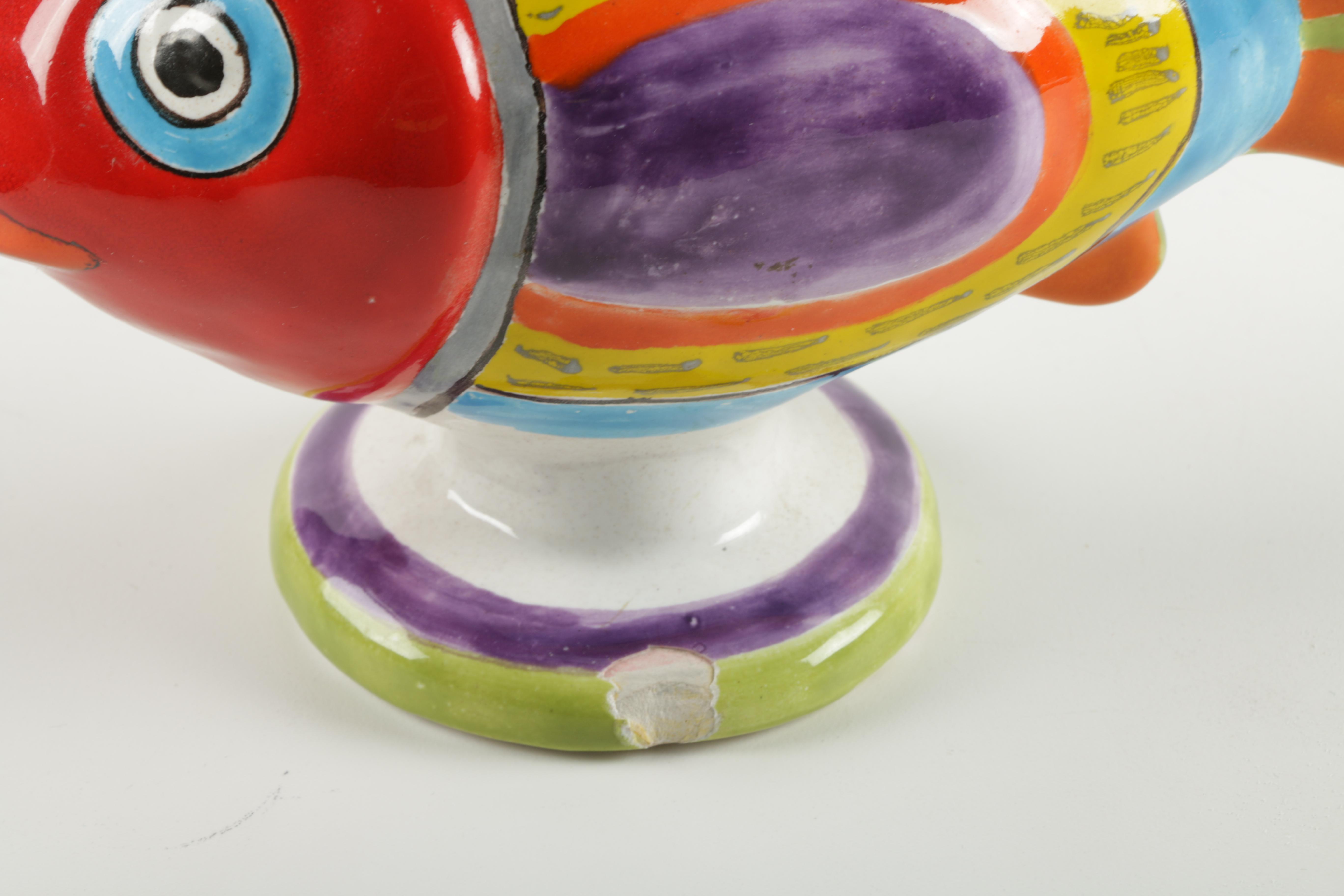 Vintage Desimone Ceramic Fish Bank