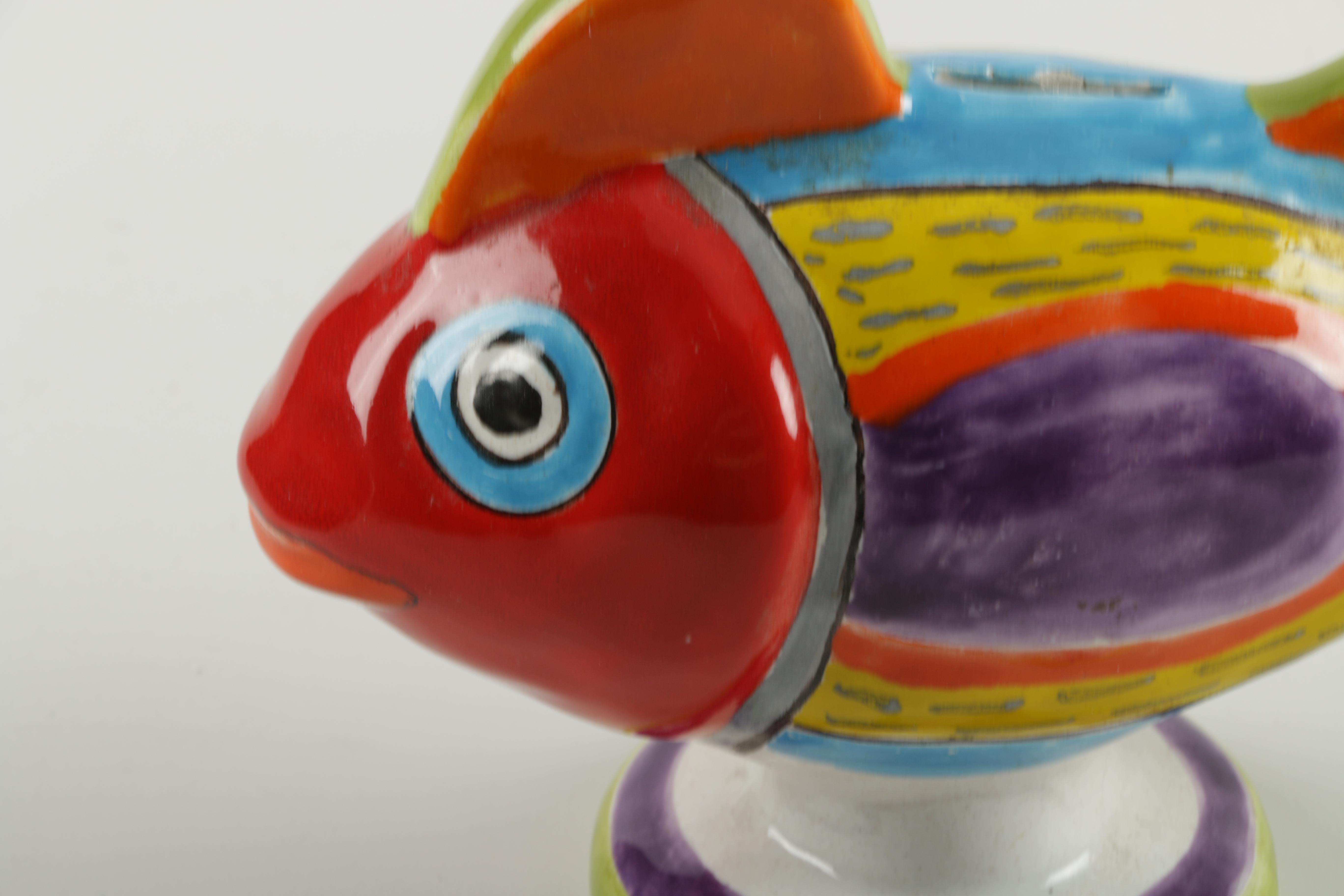 Vintage Desimone Ceramic Fish Bank