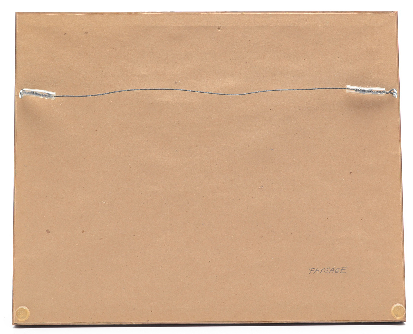 C. Herbaut Oil Painting on Board "Paysage"