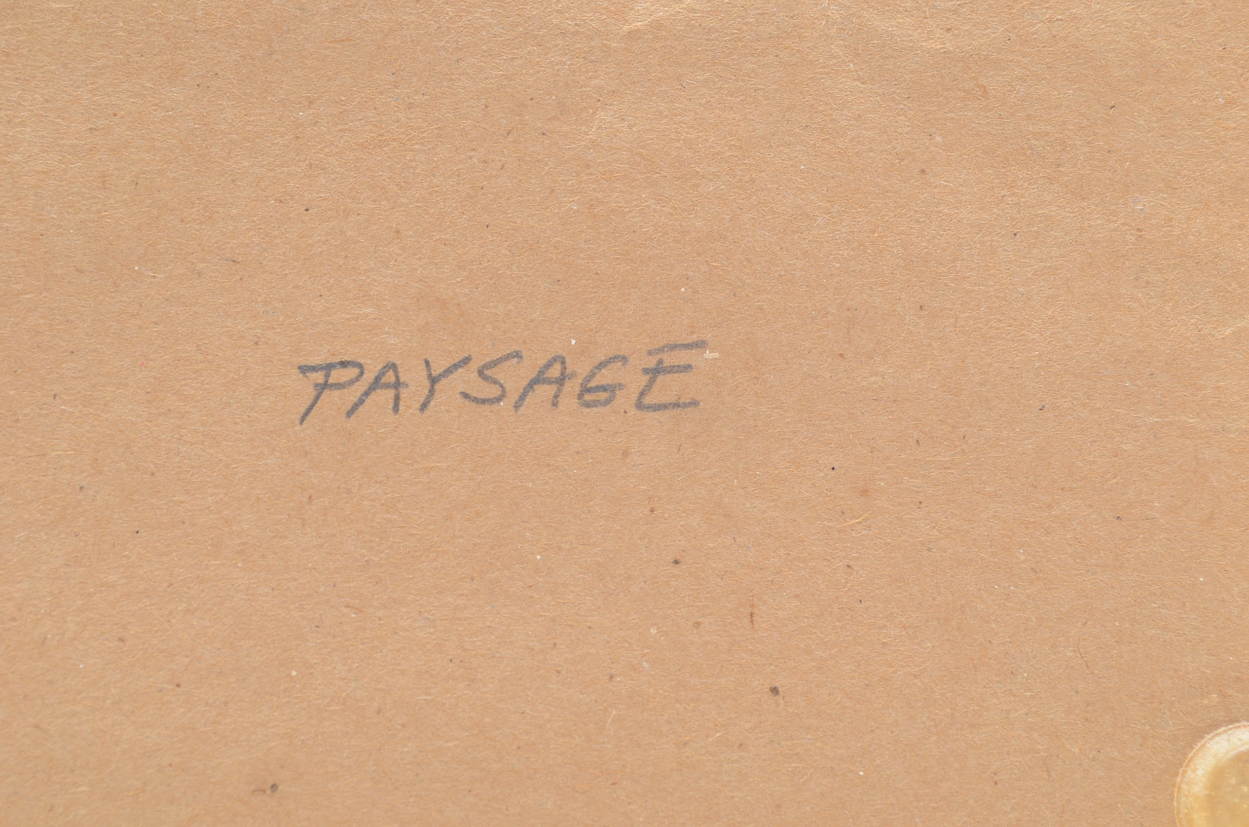 C. Herbaut Oil Painting on Board "Paysage"