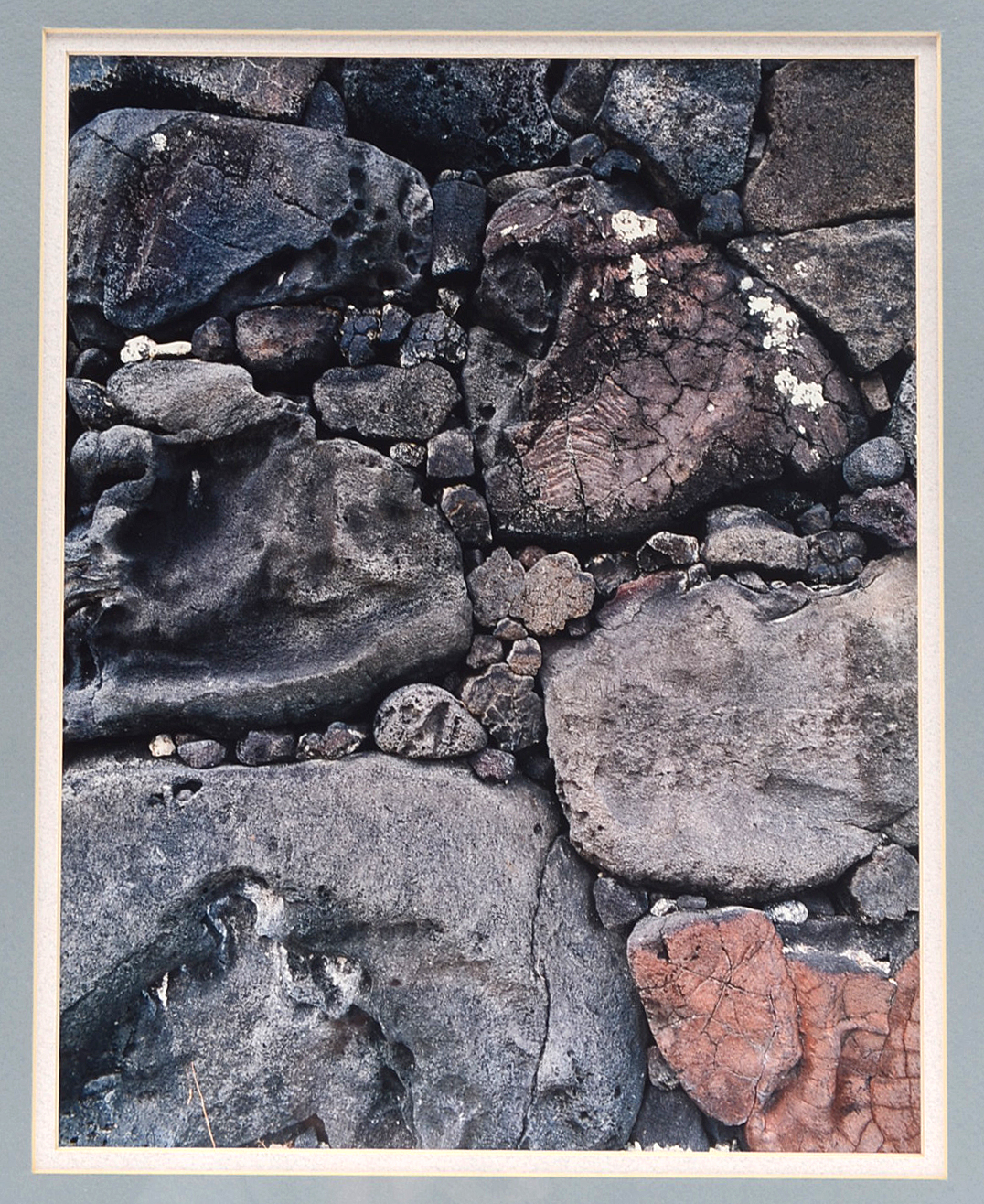 G. Brad Lewis Color Photograph on Paper of Lava Rocks