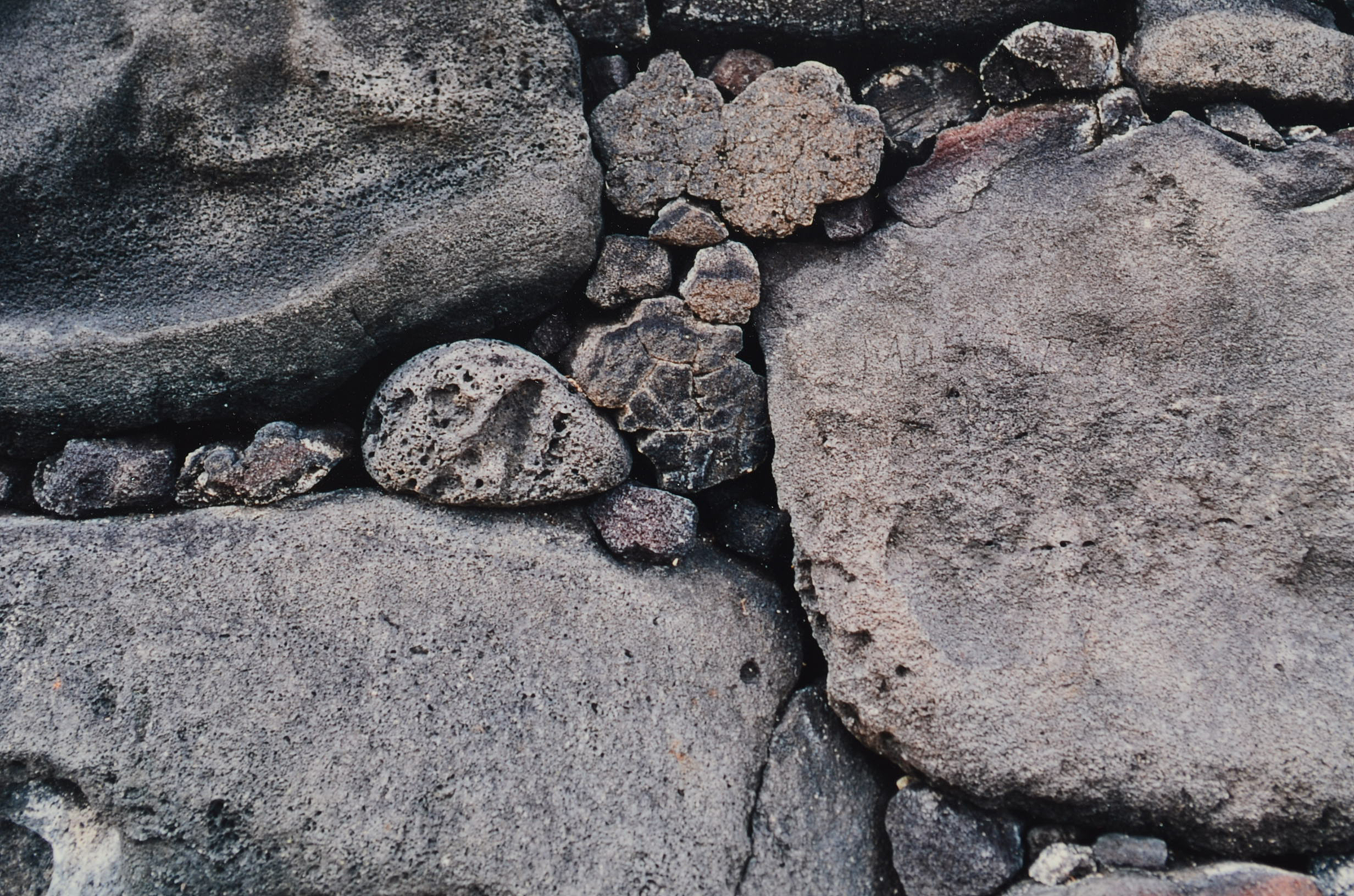 G. Brad Lewis Color Photograph on Paper of Lava Rocks