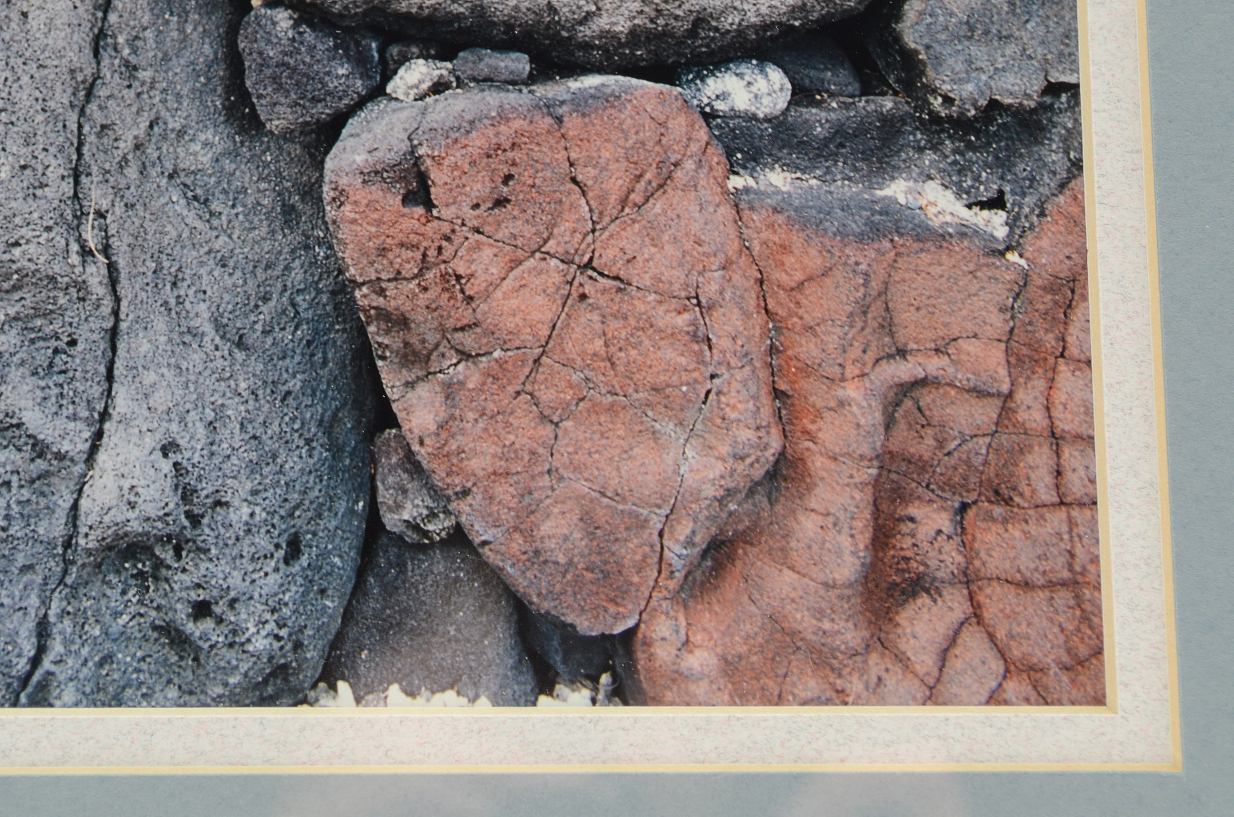 G. Brad Lewis Color Photograph on Paper of Lava Rocks
