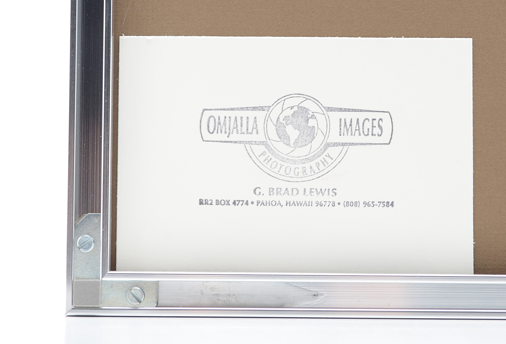 G. Brad Lewis Color Photograph on Paper of Lava Rocks