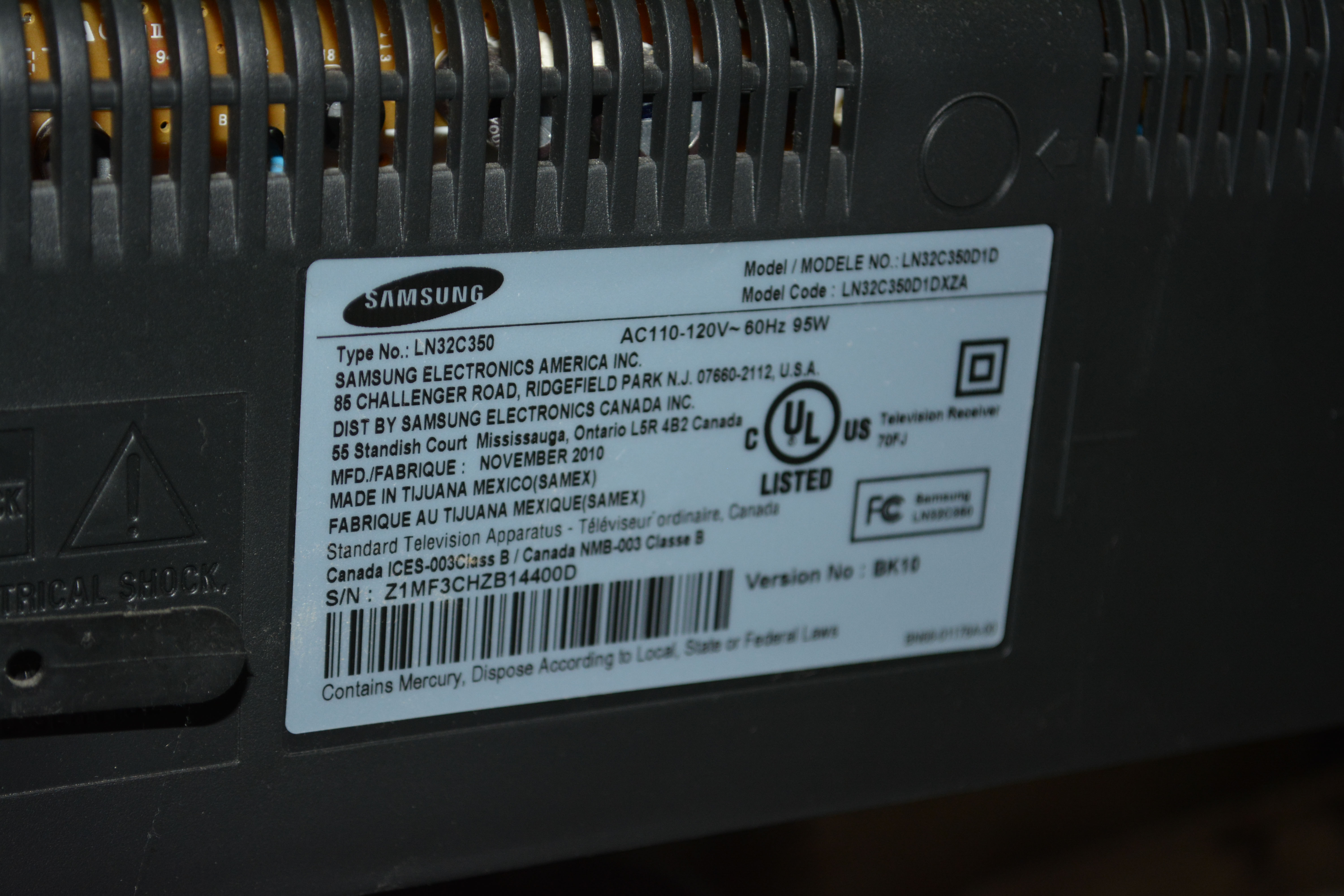 Samsung 32" Television