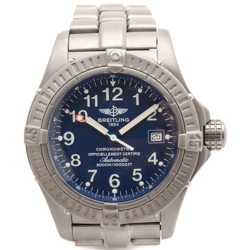 Breitling Avenger Seawolf 3,000M/10,000FT Automatic Titanium Diver Watch