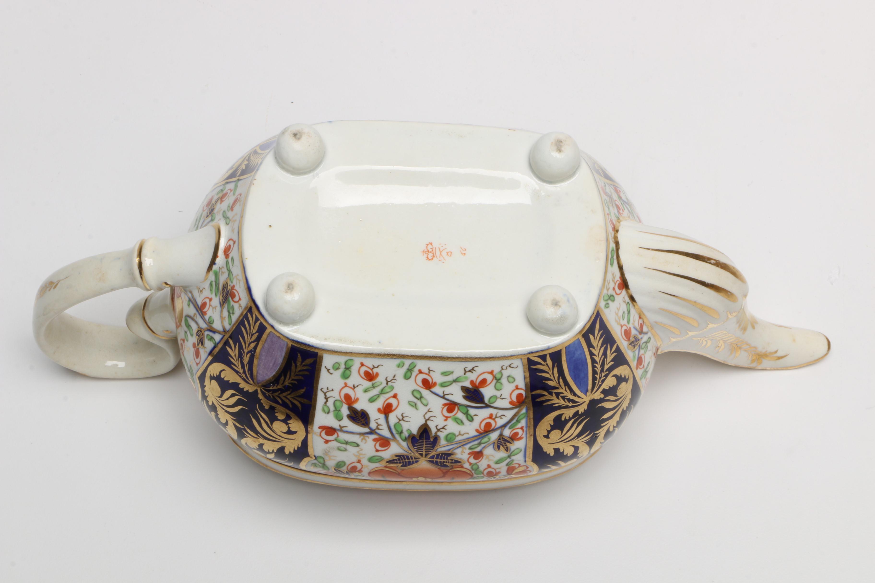 Antique Derby Imari "Witches" Tea Service